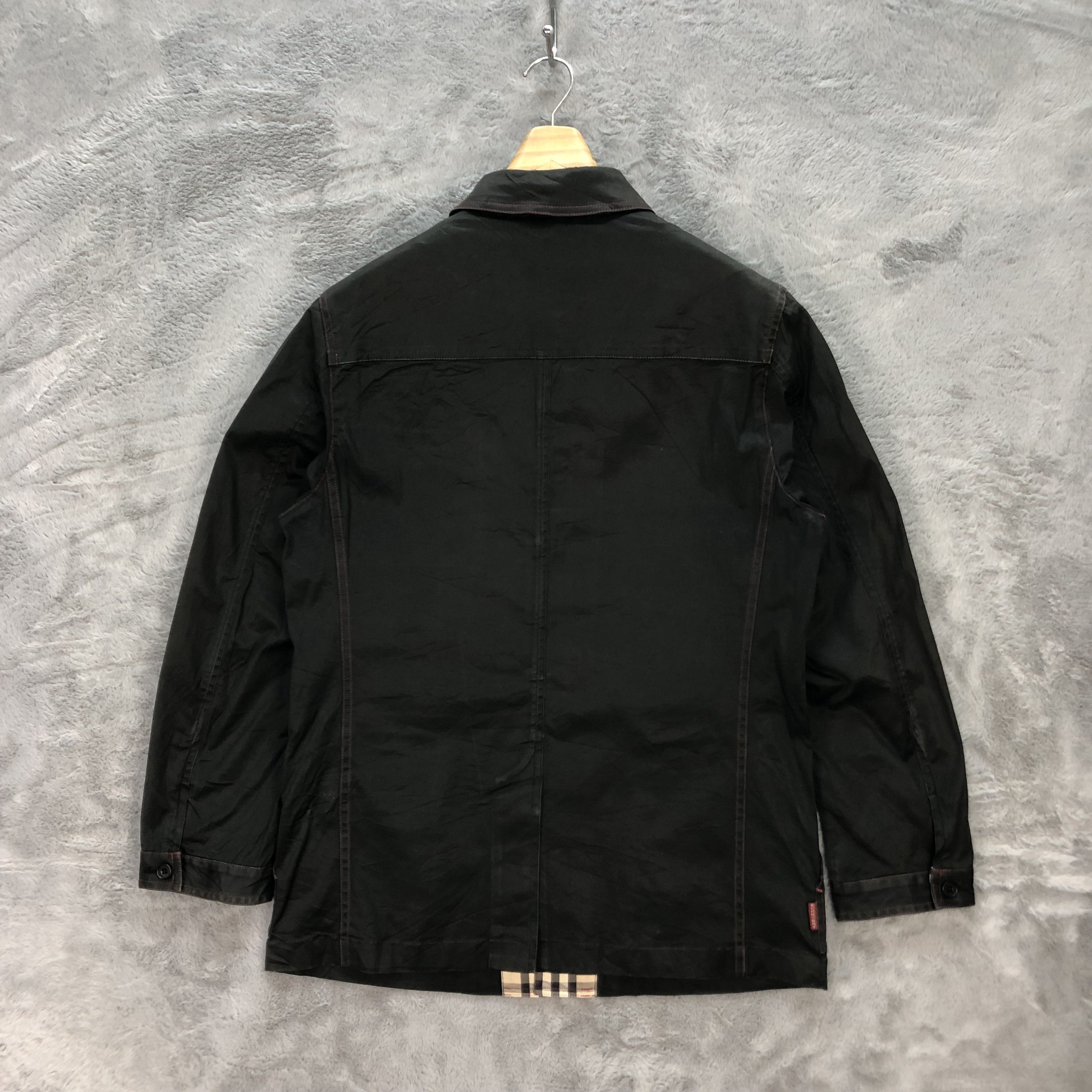 Burberry BURBERRY BLACK LABEL NOVA CHECK CHORE JACKET #6295-58 Size US M / EU 48-50 / 2 - 10 Thumbnail