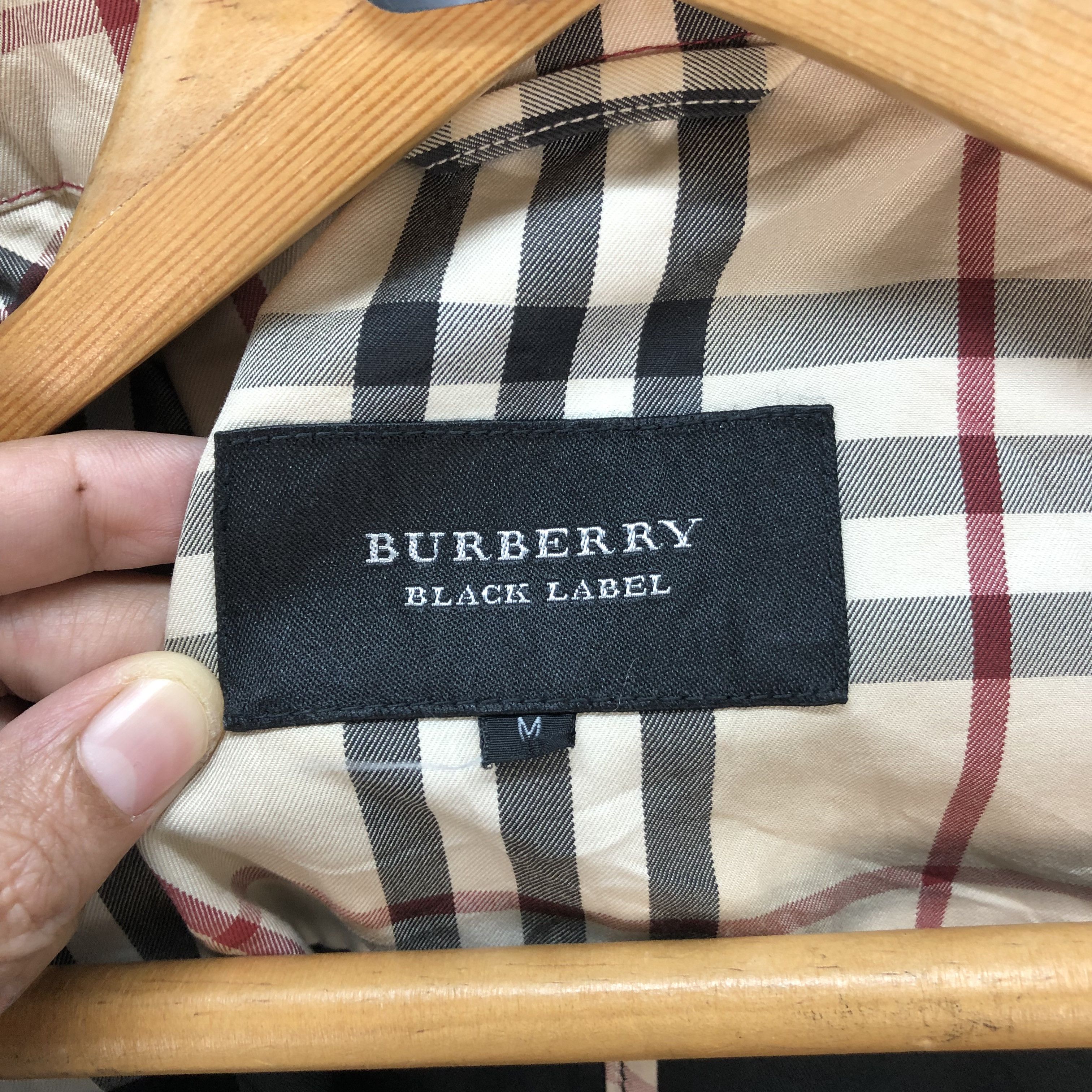 Burberry BURBERRY BLACK LABEL NOVA CHECK CHORE JACKET #6295-58 Size US M / EU 48-50 / 2 - 7 Thumbnail