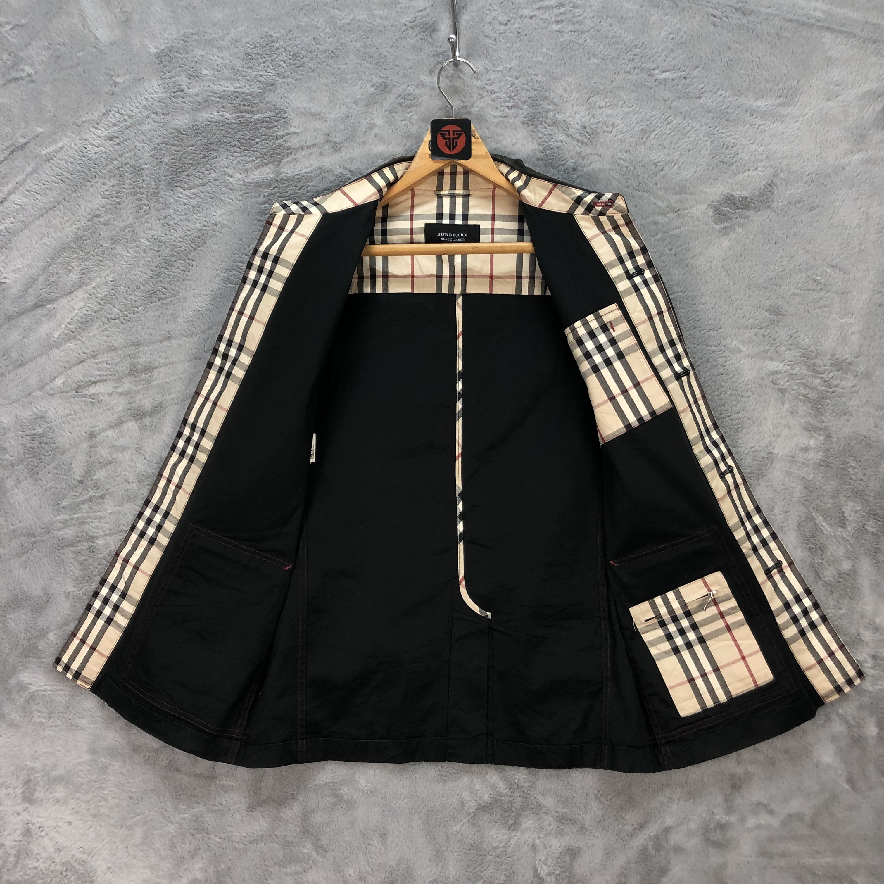 Burberry BURBERRY BLACK LABEL NOVA CHECK CHORE JACKET #6295-58 Size US M / EU 48-50 / 2 - 6 Thumbnail
