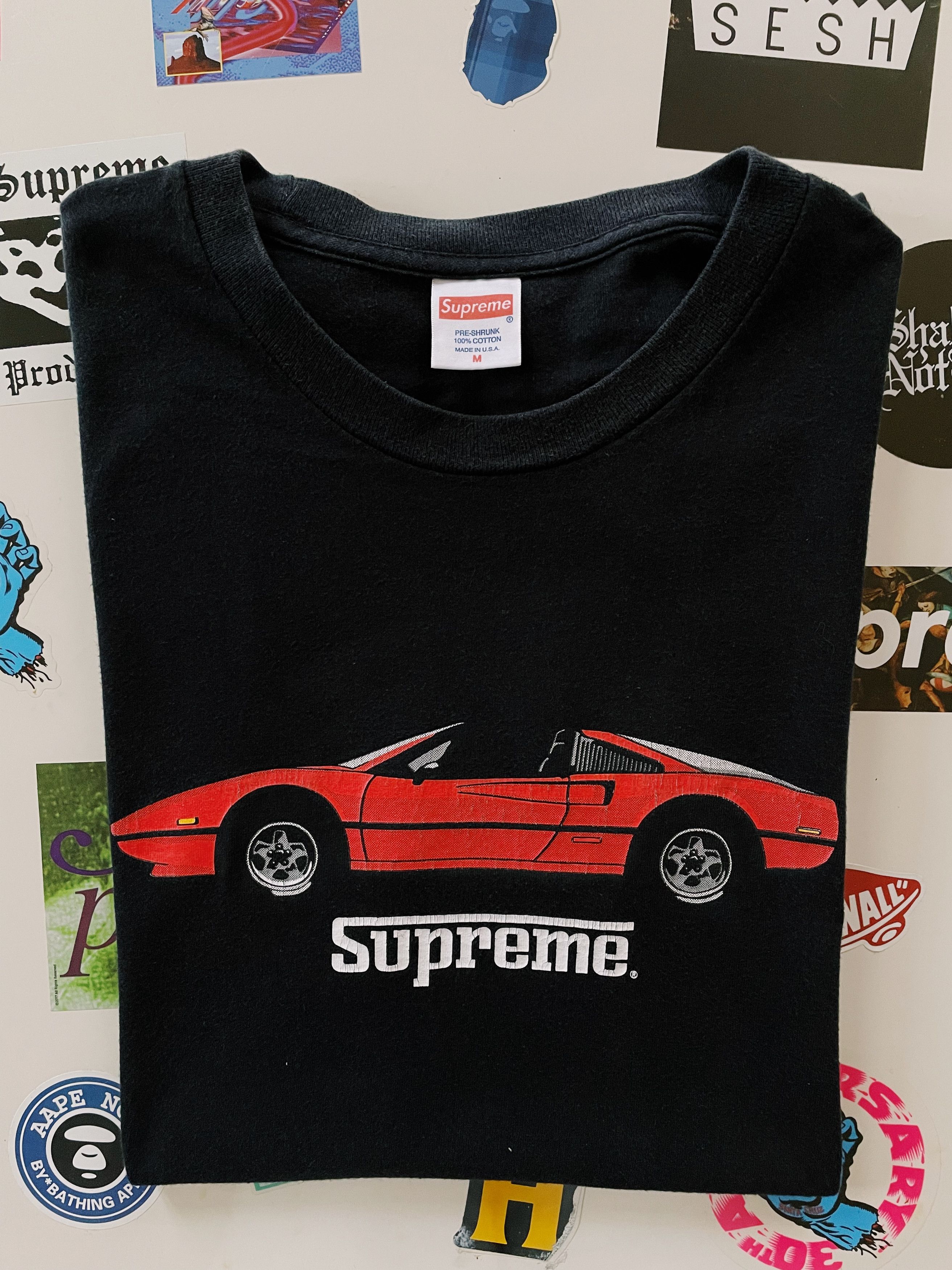 Supreme store ferrari shirt