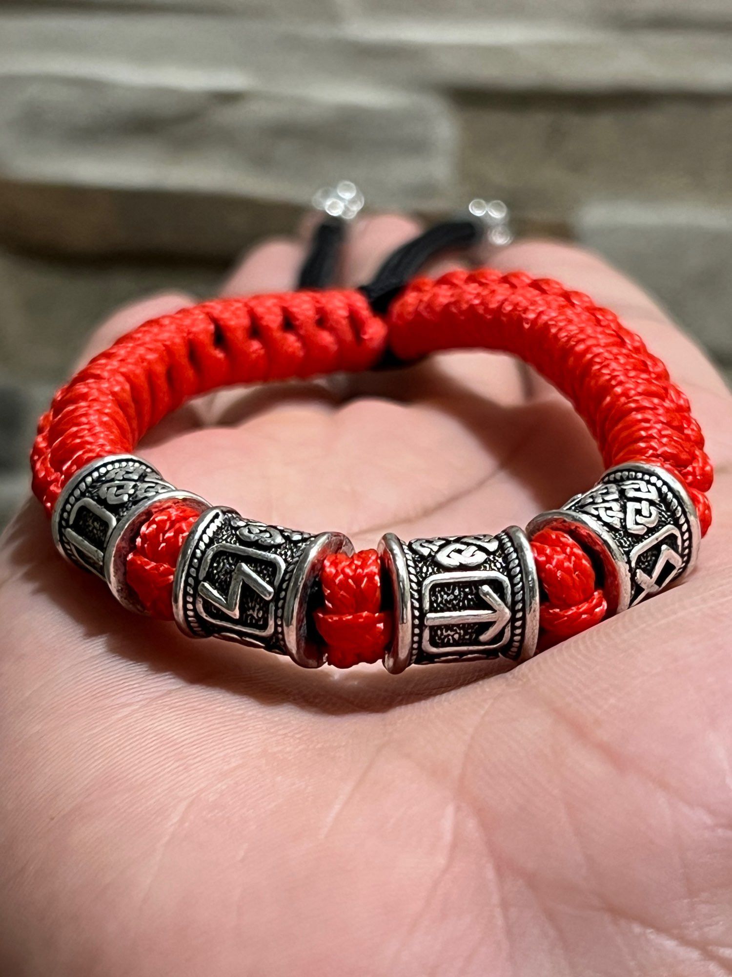 Jewelry Runes Beads Bracelet Size ONE SIZE - 3 Thumbnail