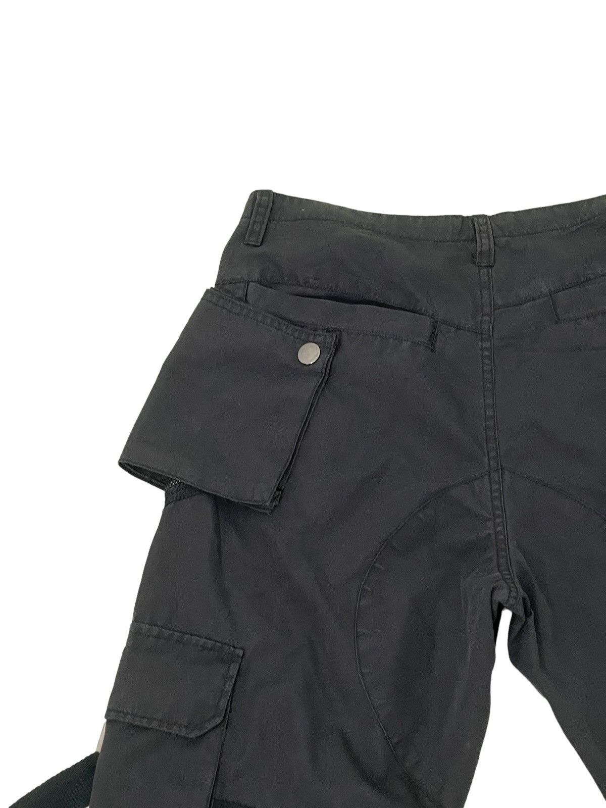 Japanese Brand Cargo Multizipped Bondage NYDJ Relaxed Thin Pant 4🟦7 Size US 32 / EU 48 - 20 Thumbnail
