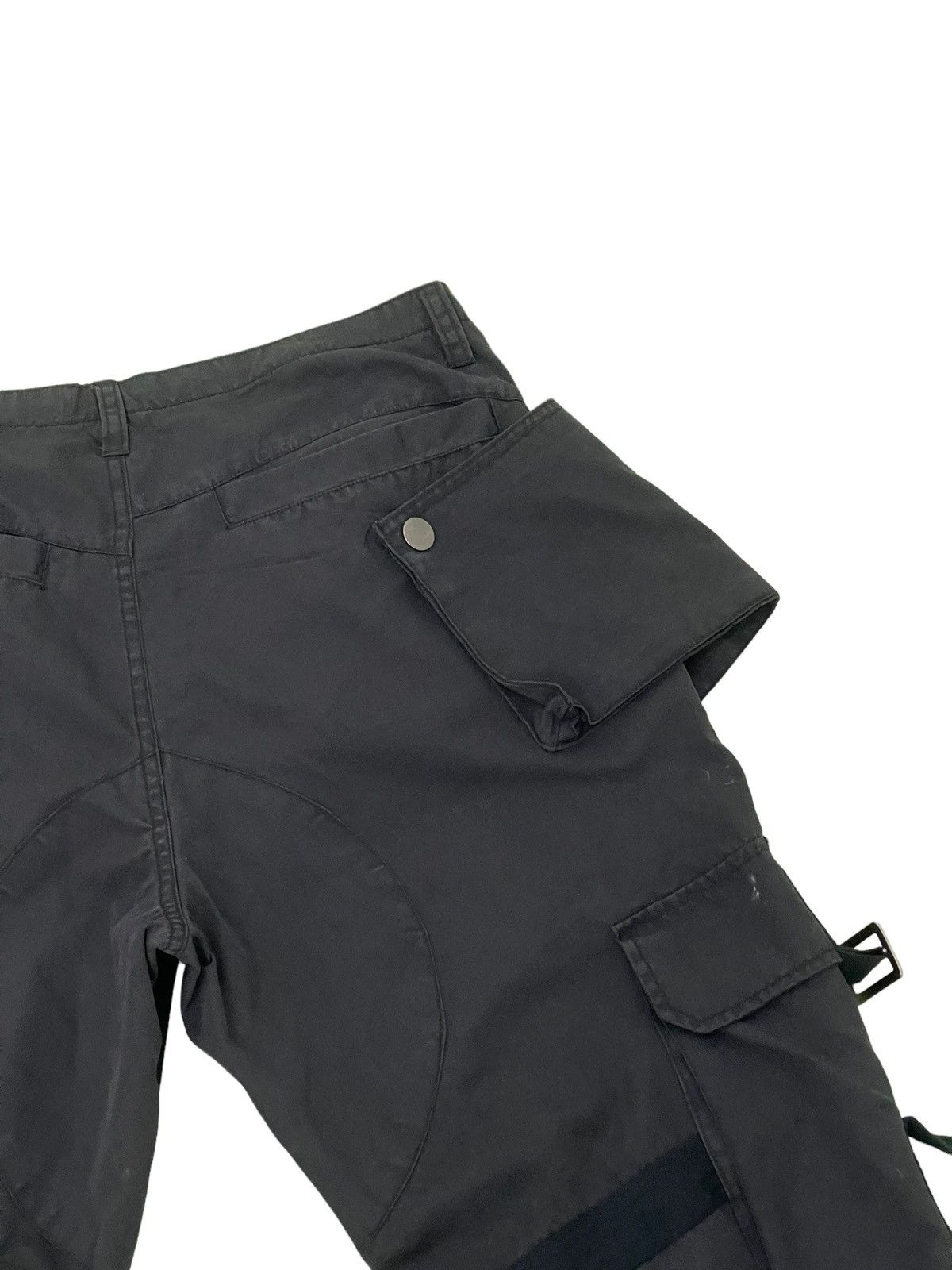 Japanese Brand Cargo Multizipped Bondage NYDJ Relaxed Thin Pant 4🟦7 Size US 32 / EU 48 - 21 Thumbnail