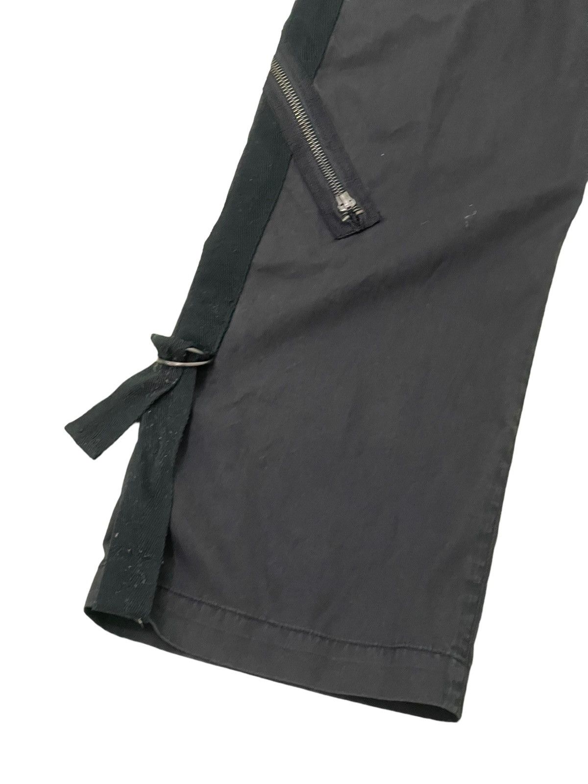 Japanese Brand Cargo Multizipped Bondage NYDJ Relaxed Thin Pant 4🟦7 Size US 32 / EU 48 - 5 Thumbnail