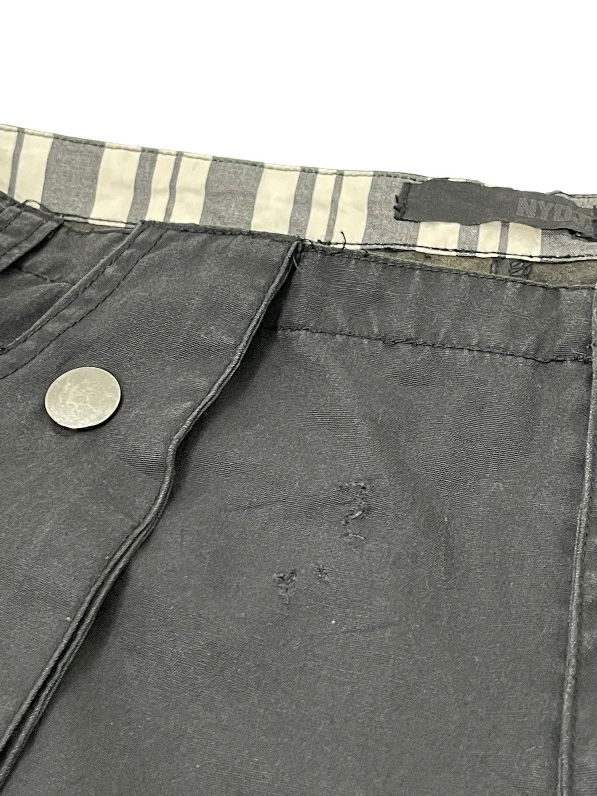 Japanese Brand Cargo Multizipped Bondage NYDJ Relaxed Thin Pant 4🟦7 Size US 32 / EU 48 - 11 Thumbnail