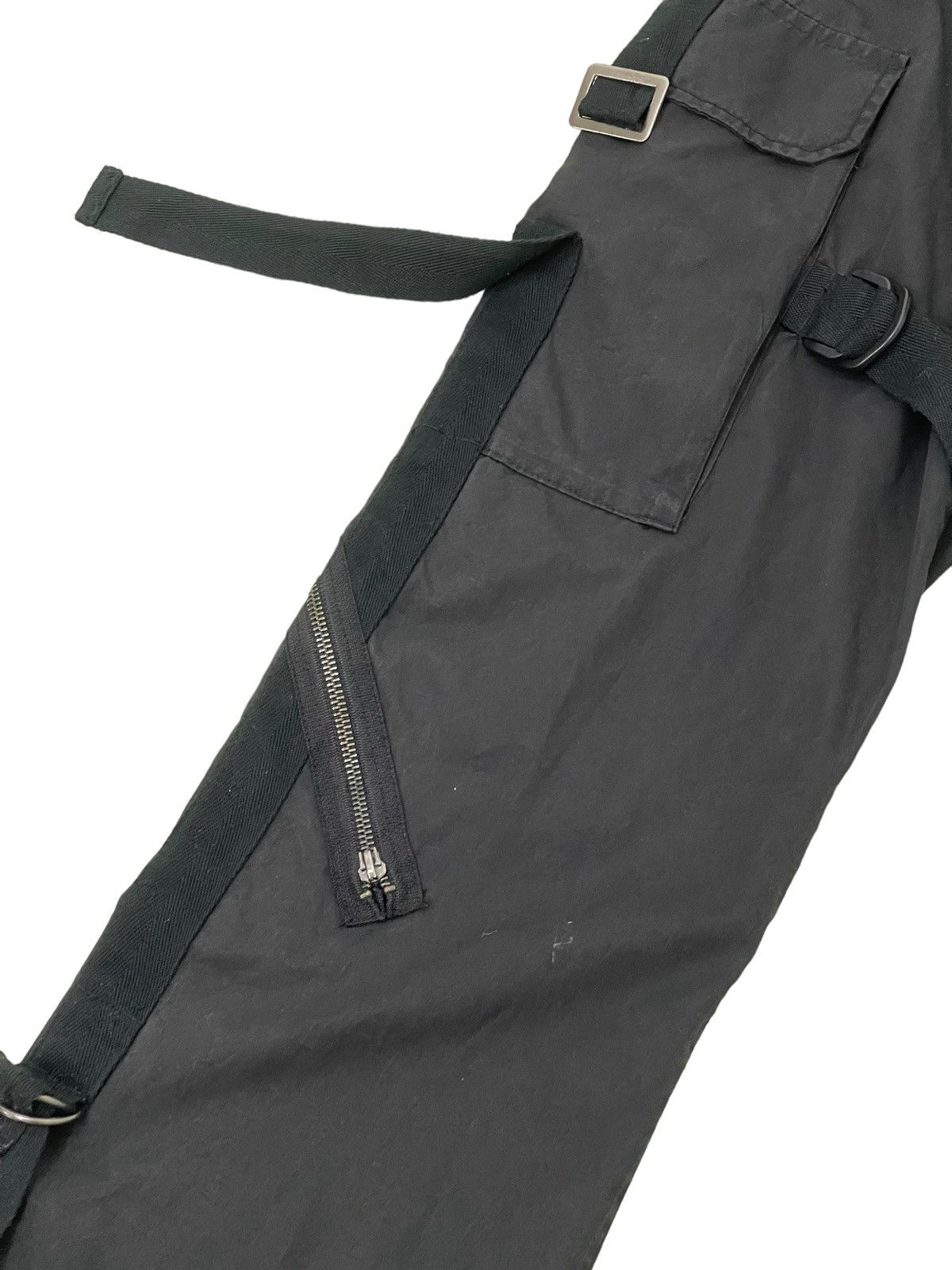 Japanese Brand Cargo Multizipped Bondage NYDJ Relaxed Thin Pant 4🟦7 Size US 32 / EU 48 - 6 Thumbnail