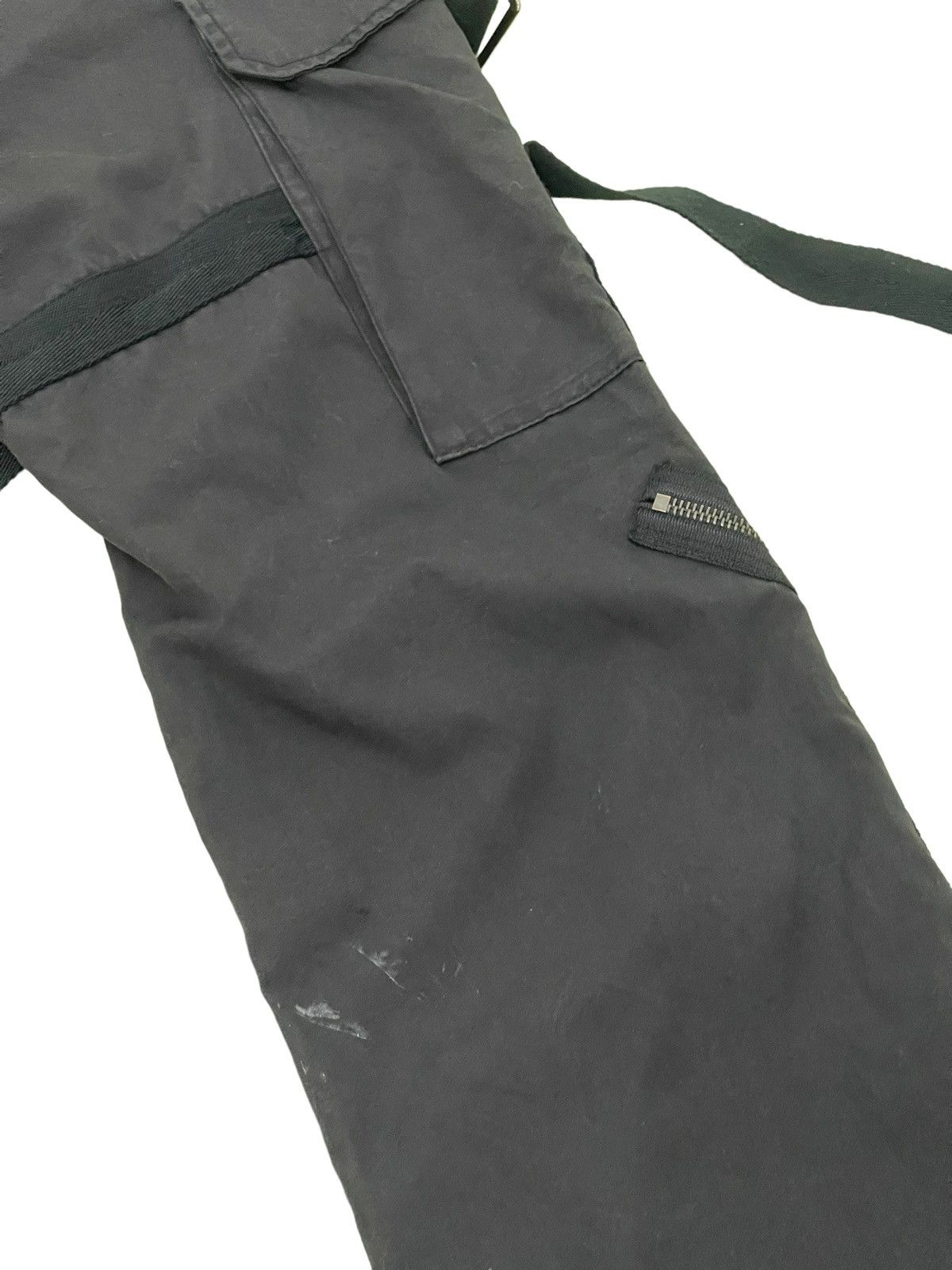 Japanese Brand Cargo Multizipped Bondage NYDJ Relaxed Thin Pant 4🟦7 Size US 32 / EU 48 - 17 Thumbnail