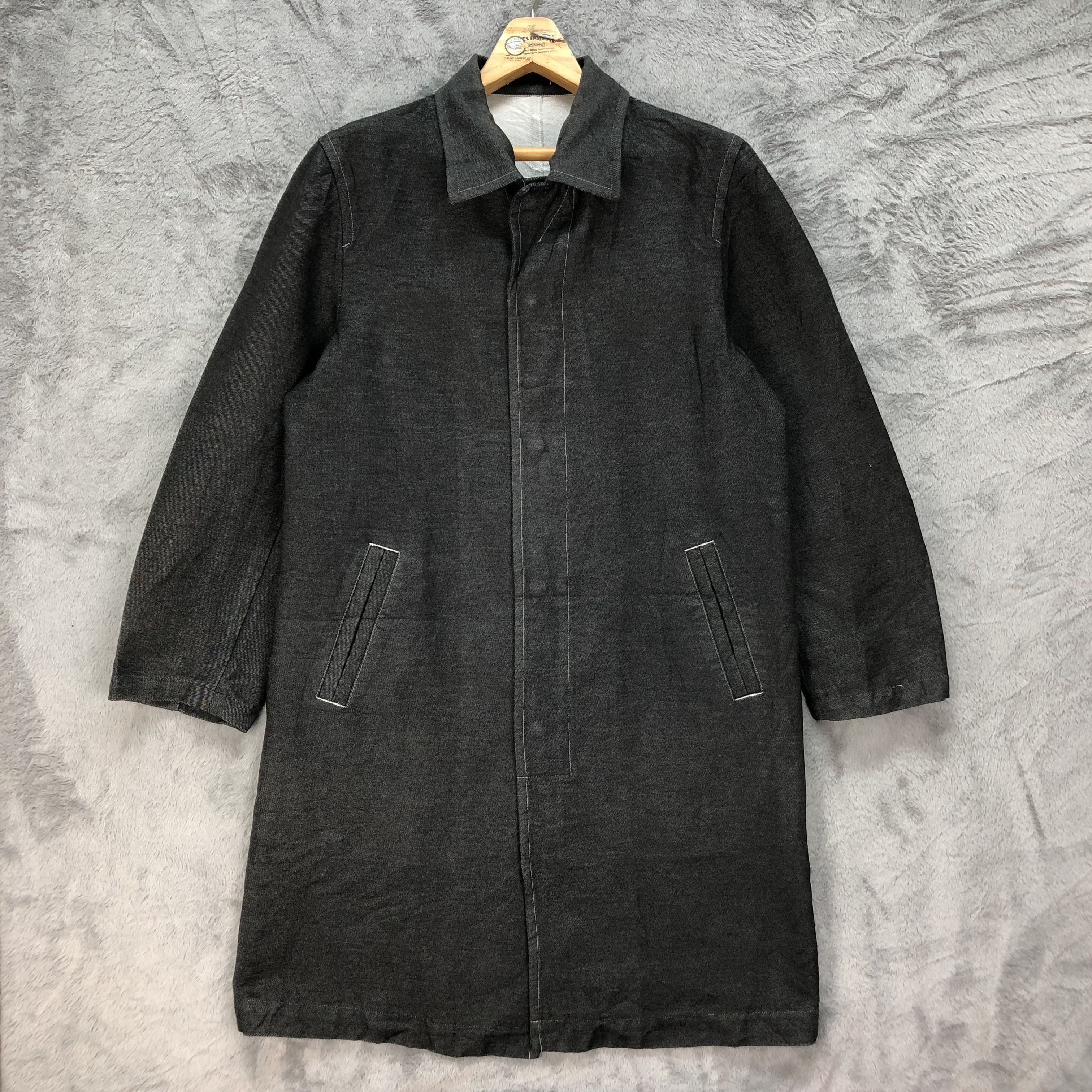 Comme des Garcons Homme RARE🔥 CDG Homme AD2000 Denim Jacket #4885-37 Size US M / EU 48-50 / 2 - 2 Thumbnail