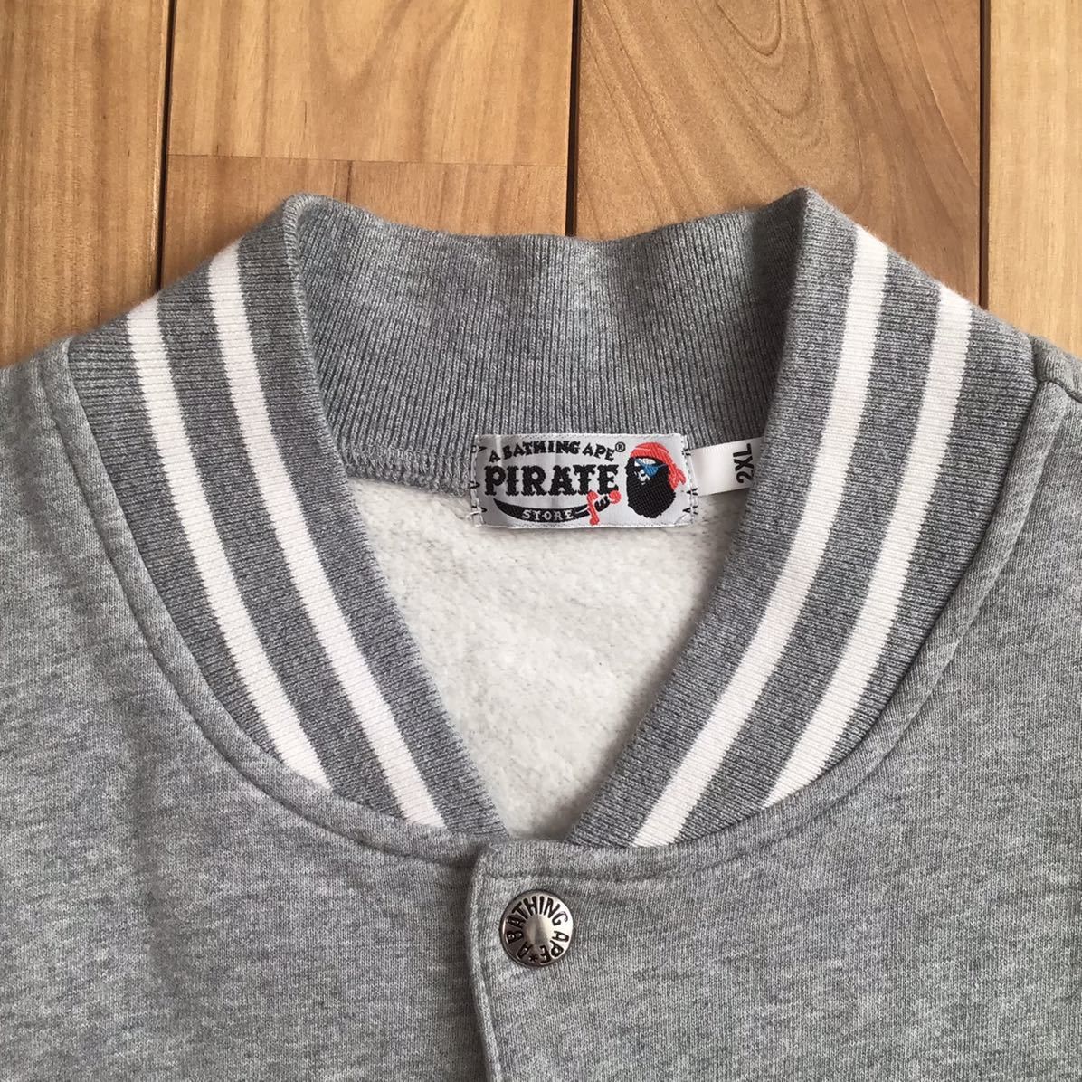 Bape ☠️Pirate store limited☠️ sweat varsity jacket BAPE ape Size US XXL / EU 58 / 5 - 6 Thumbnail