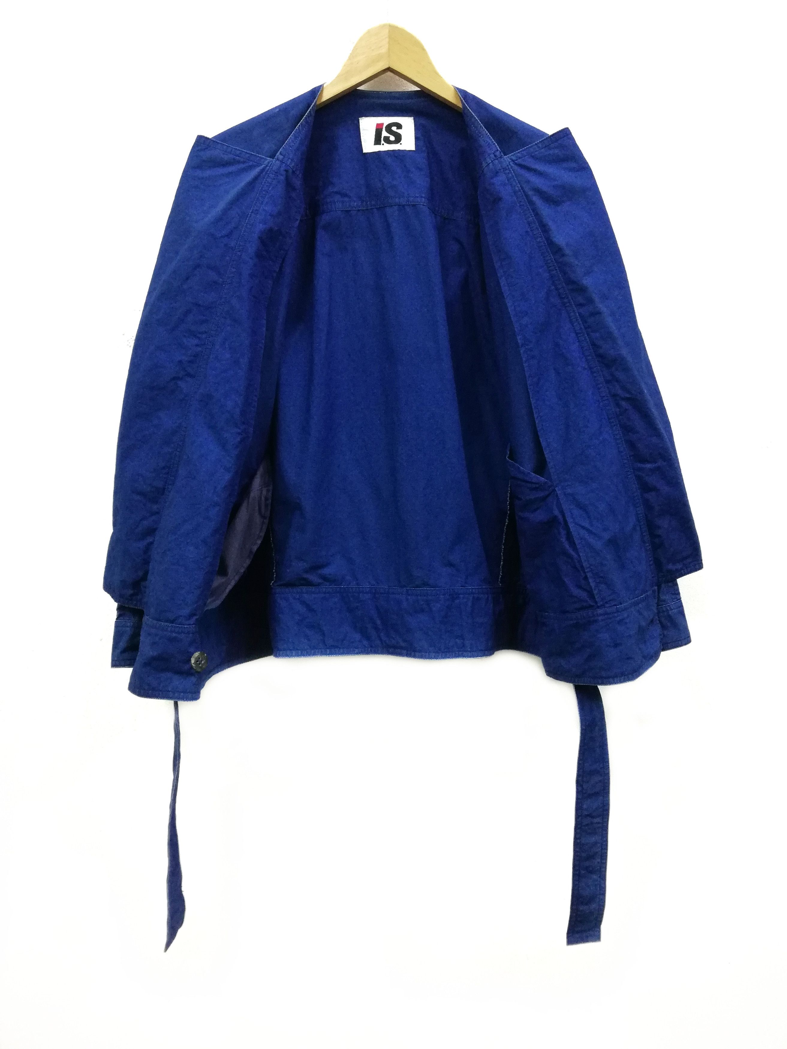 Issey Miyake Iconic Issey Sport Bat Wing Squirrel Denim Jacket Size US L / EU 52-54 / 3 - 6 Thumbnail