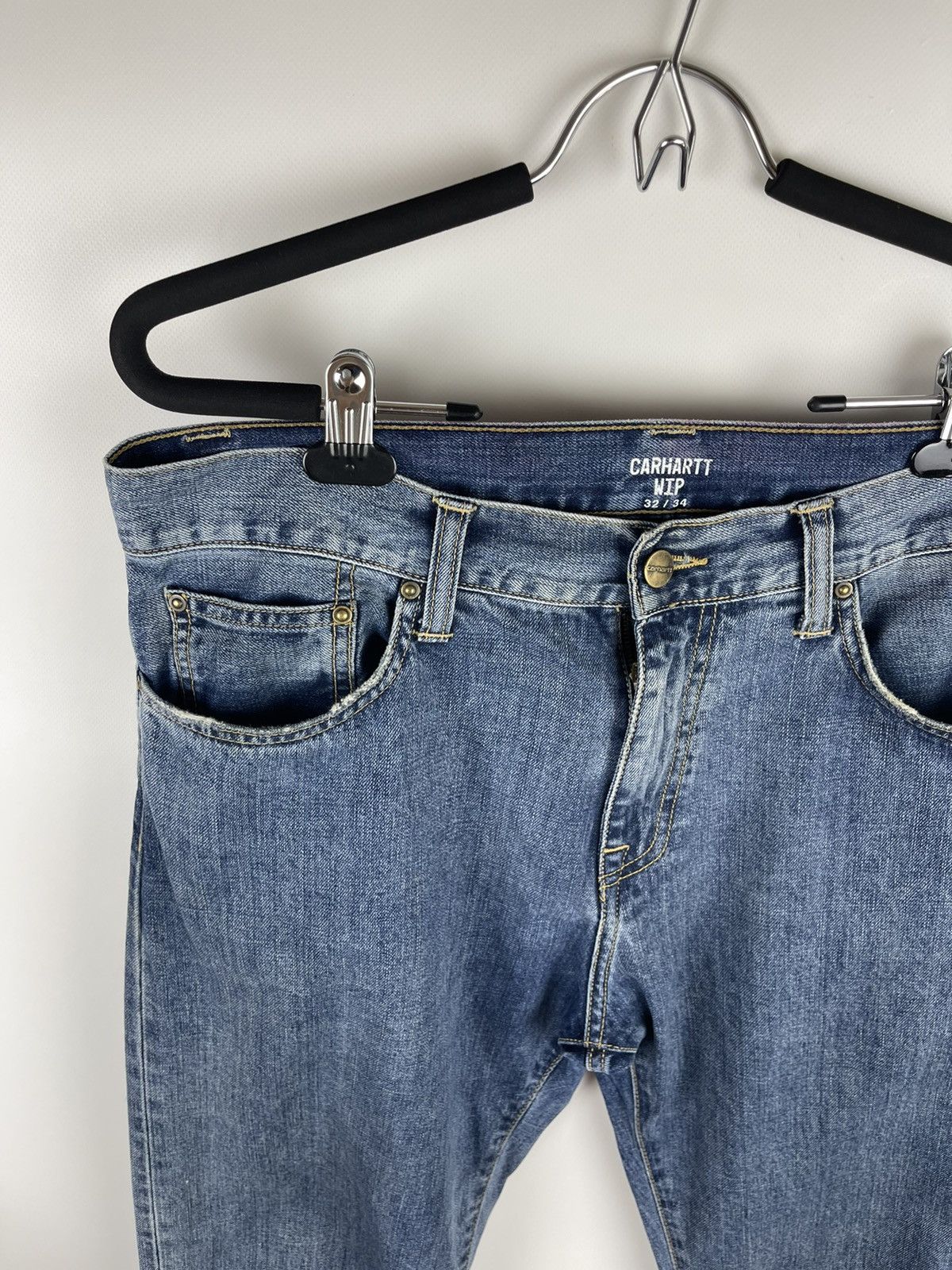 Carhartt Carhartt WIP vintage Davies pant jeans denim washed faded Size US 32 / EU 48 - 6 Thumbnail
