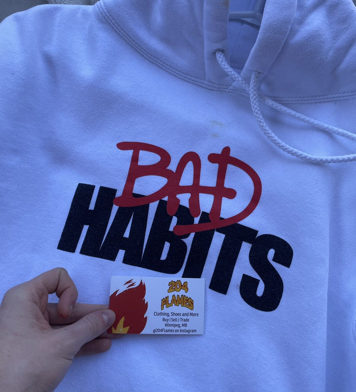 Vlone Vlone Bad Habits Hoodie Size US S / EU 44-46 / 1 - 3 Thumbnail
