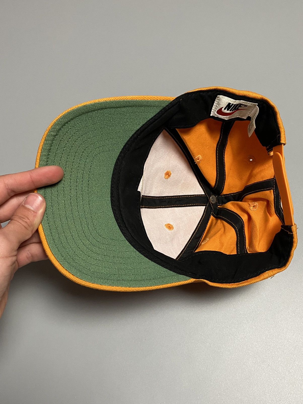 Nike Nike 90s vintage hat cap embroidered swoosh Size ONE SIZE - 3 Thumbnail