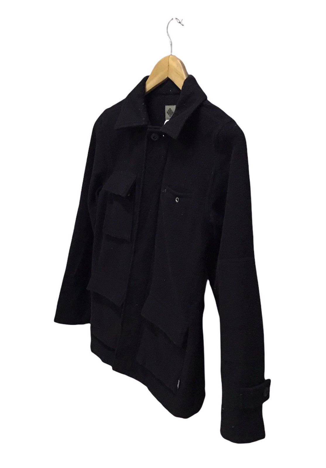 Japanese Brand Post Overalls wool jacket button up four pocket Size US M / EU 48-50 / 2 - 3 Thumbnail