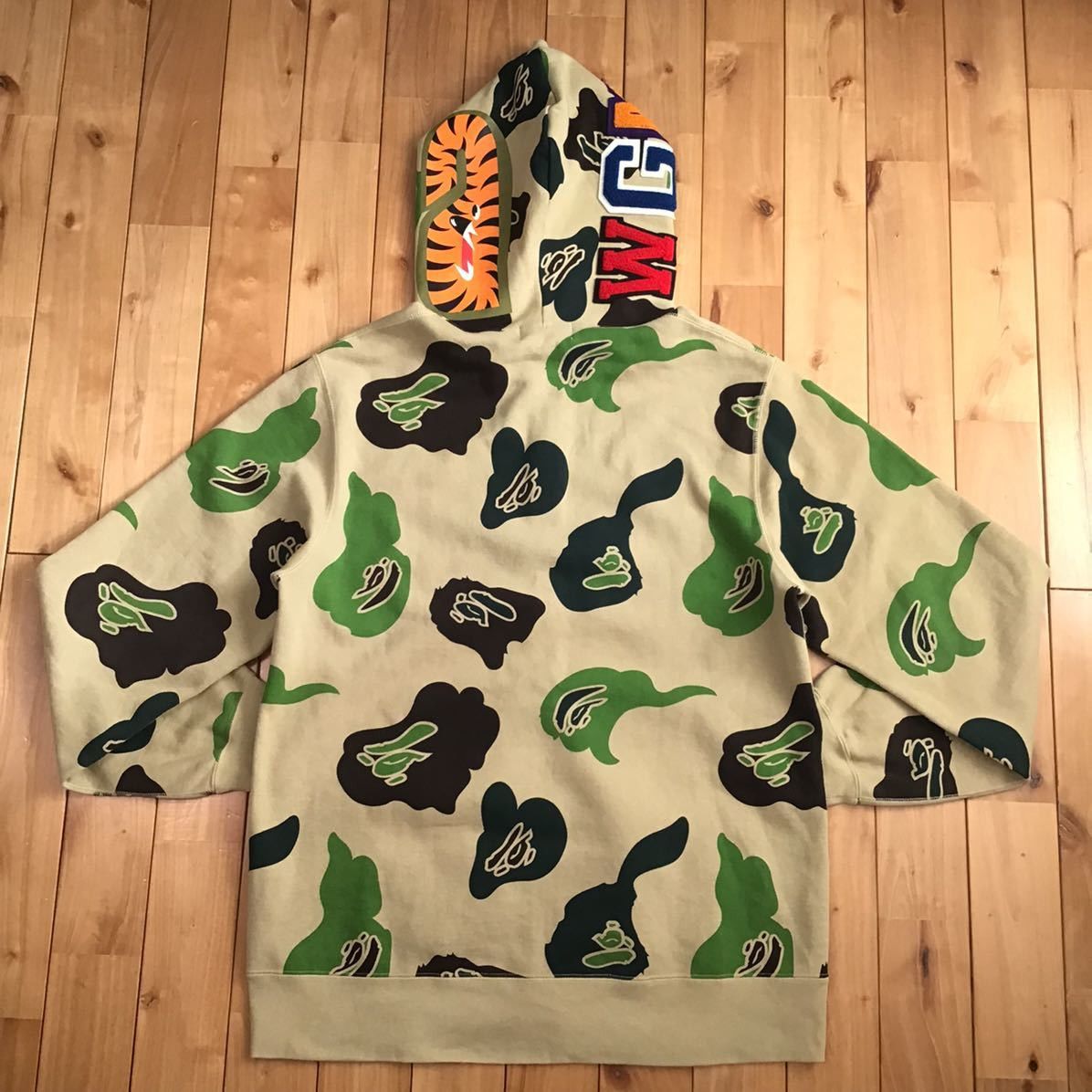 Bape BAPE Def camo shark full zip hoodie a bathing ape Size US XXL / EU 58 / 5 - 2 Thumbnail