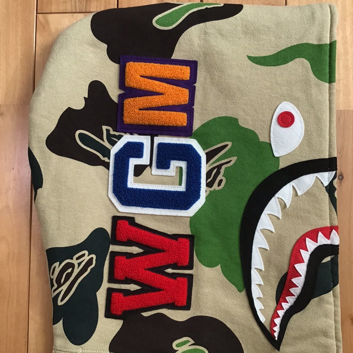 Bape BAPE Def camo shark full zip hoodie a bathing ape Size US XXL / EU 58 / 5 - 4 Thumbnail