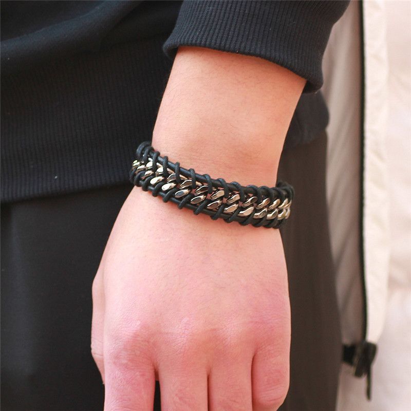 Jewelry Knitted Magnetic Clasp Bracelets Size ONE SIZE - 1 Thumbnail
