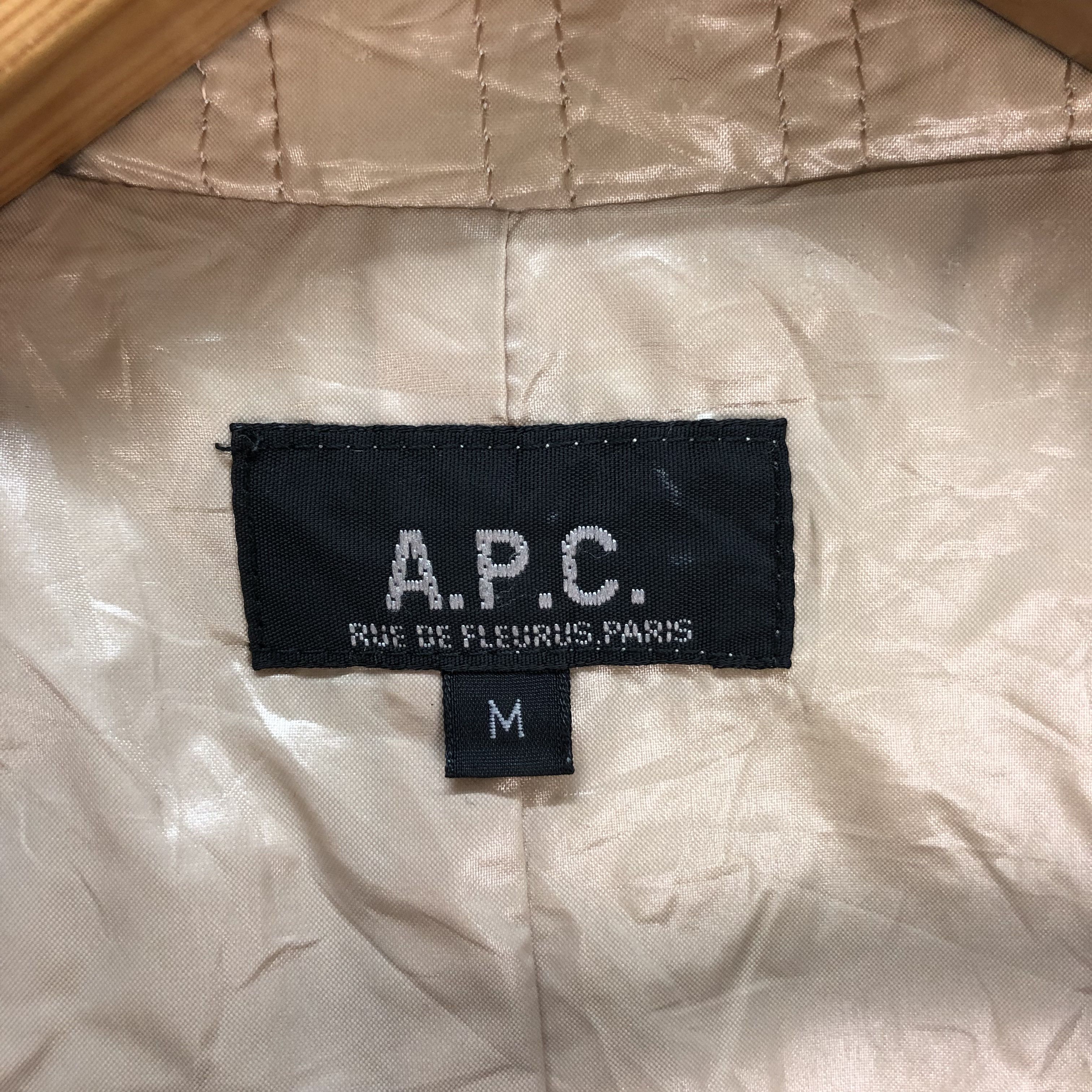 A.P.C. APC LIGHTWEIGHT LONG COAT MADE IN FRANCE #6418-65 Size M / US 6-8 / IT 42-44 - 7 Thumbnail