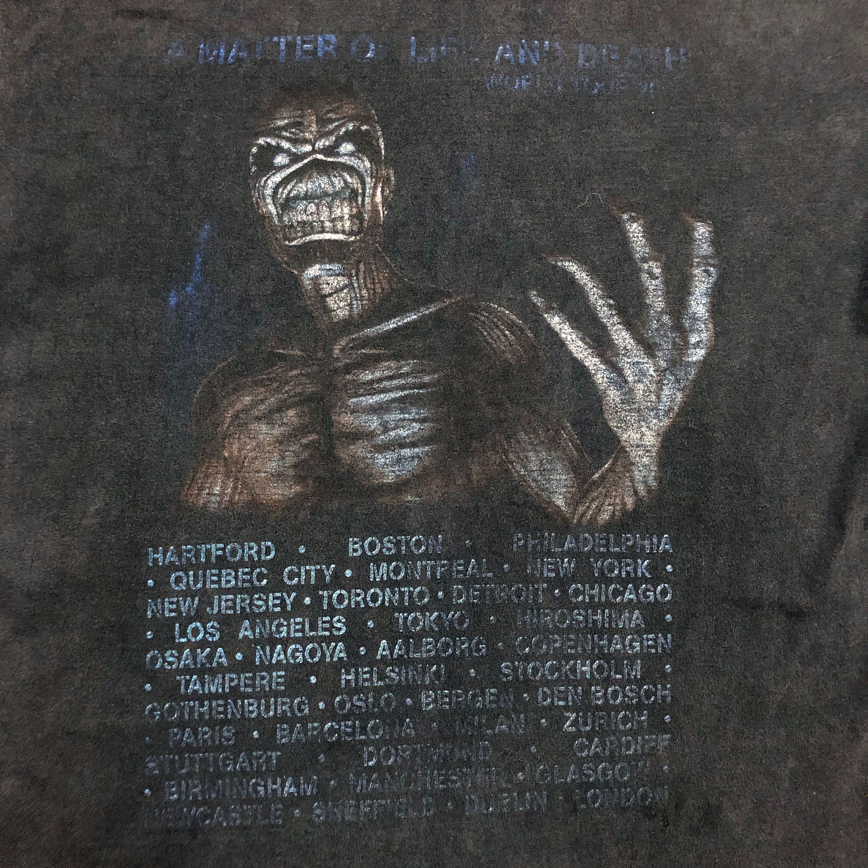 Band Tees 00s Iron Maiden Vintage Metal Band T Shirts Size US L / EU 52-54 / 3 - 6 Thumbnail