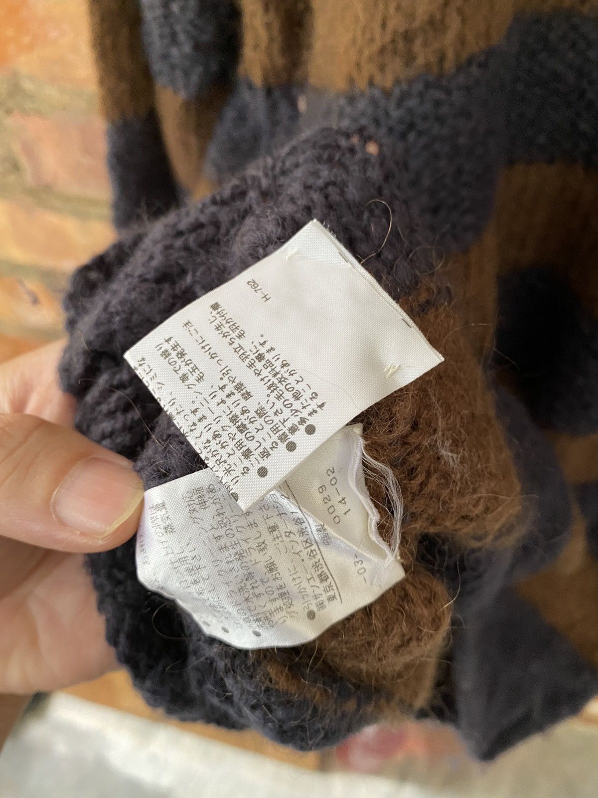 Japanese Brand VTG ABX Japan Mohair border Stripe Size US L / EU 52-54 / 3 - 8 Thumbnail