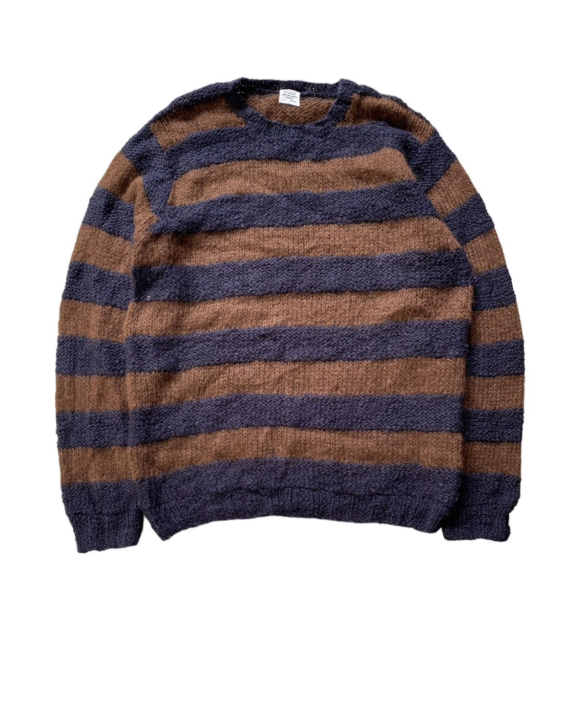 Japanese Brand VTG ABX Japan Mohair border Stripe Size US L / EU 52-54 / 3 - 1 Thumbnail