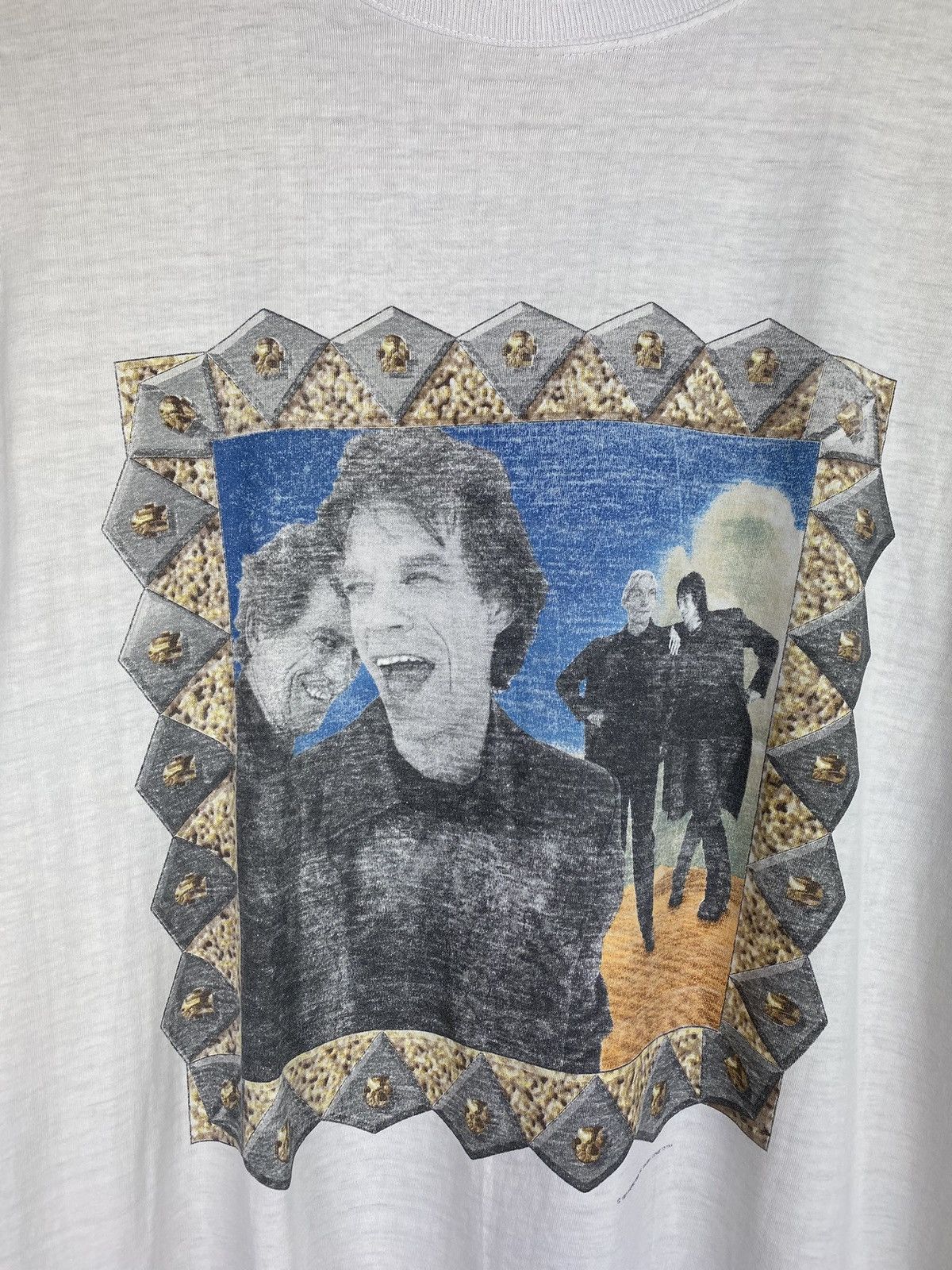 Band Tees × Vintage VTG The Rolling Stones Bridges To Babylon 1997 / 98 Tour Tee Size US L / EU 52-54 / 3 - 4 Thumbnail