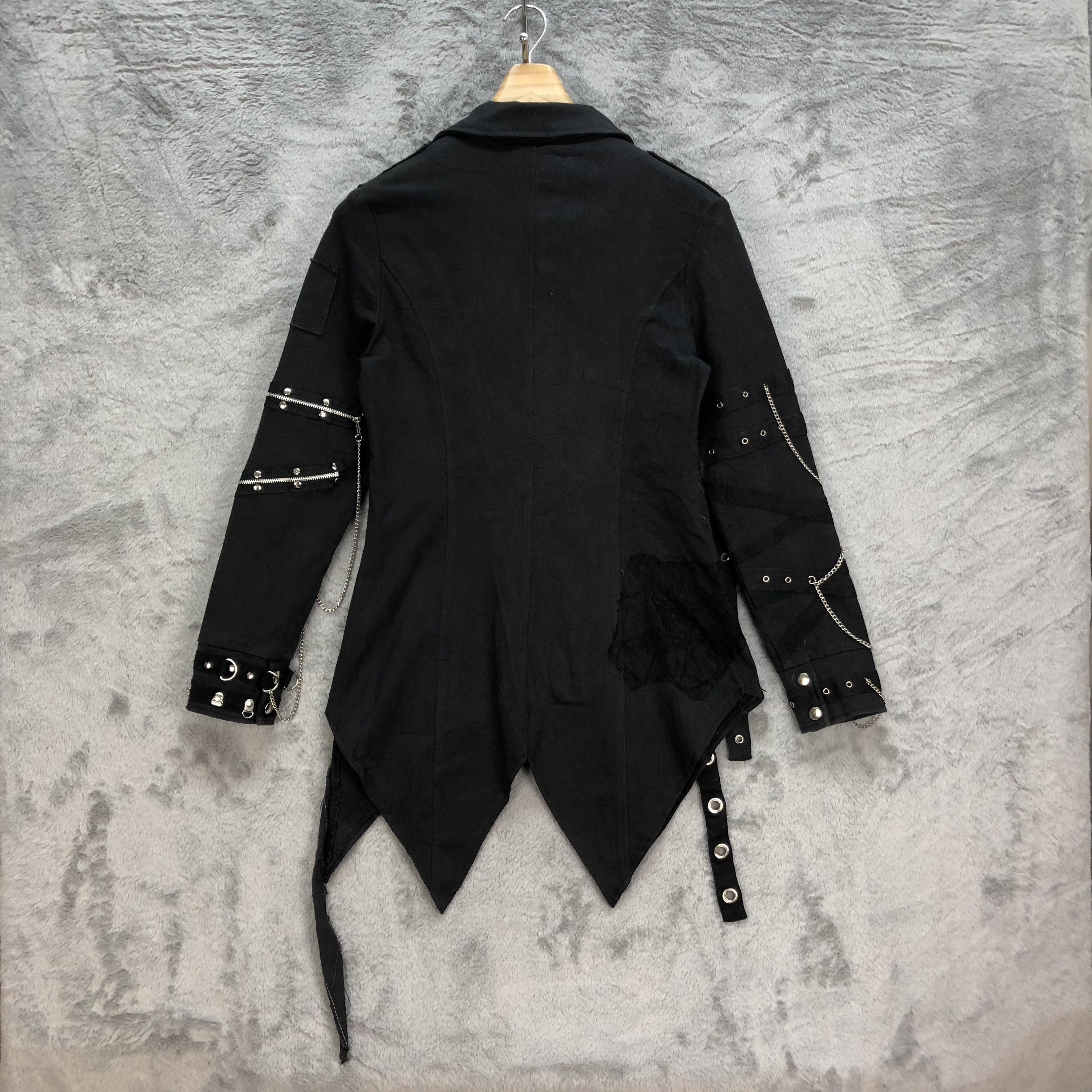 Japanese Brand BONDAGE🔥 ELFS DOUBLE COLLAR JACKET / SEDITIONARIES #6193-53 Size US S / EU 44-46 / 1 - 15 Thumbnail