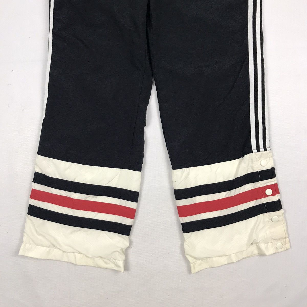 Adidas × Vintage Vintage Adidas KIM K Style Snap Button Track Pants Size US 30 / EU 46 - 2 Thumbnail