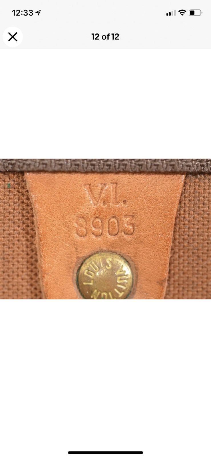 Louis Vuitton Keepall 45 Monogram Duffle Bag Size ONE SIZE - 9 Thumbnail