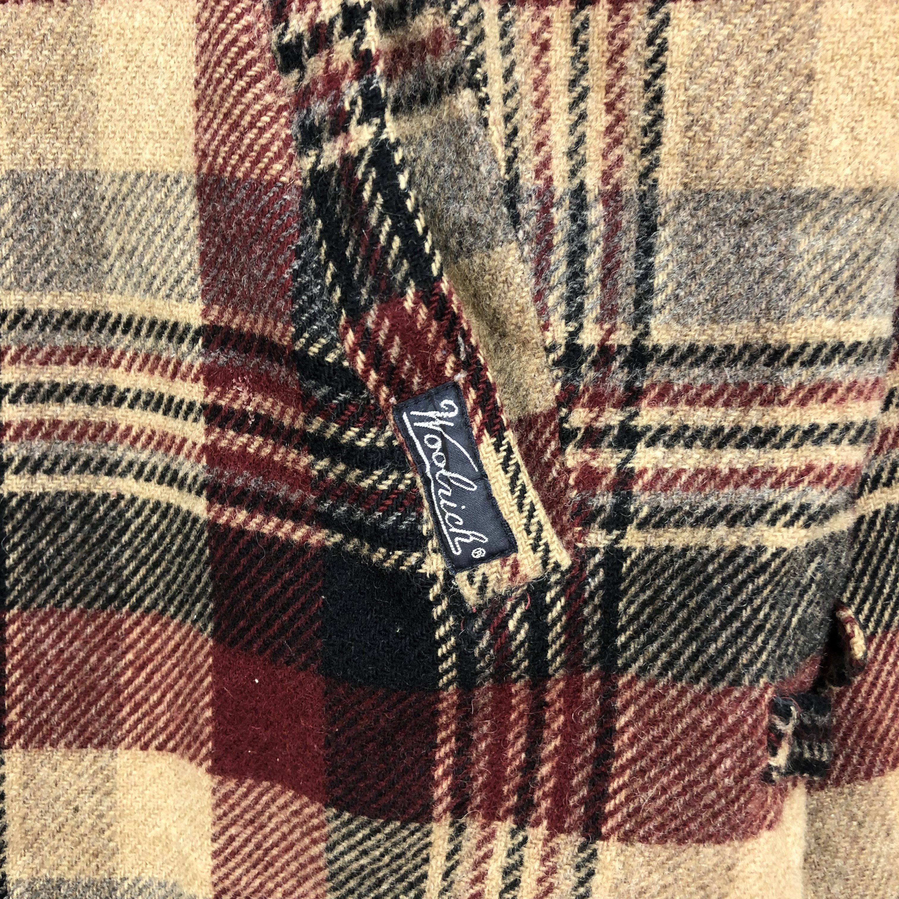 Woolrich Woolen Mills WOOLRICH RUGGED WOOL CHECKED TARTAN JACKET #5502-194 Size US L / EU 52-54 / 3 - 5 Thumbnail