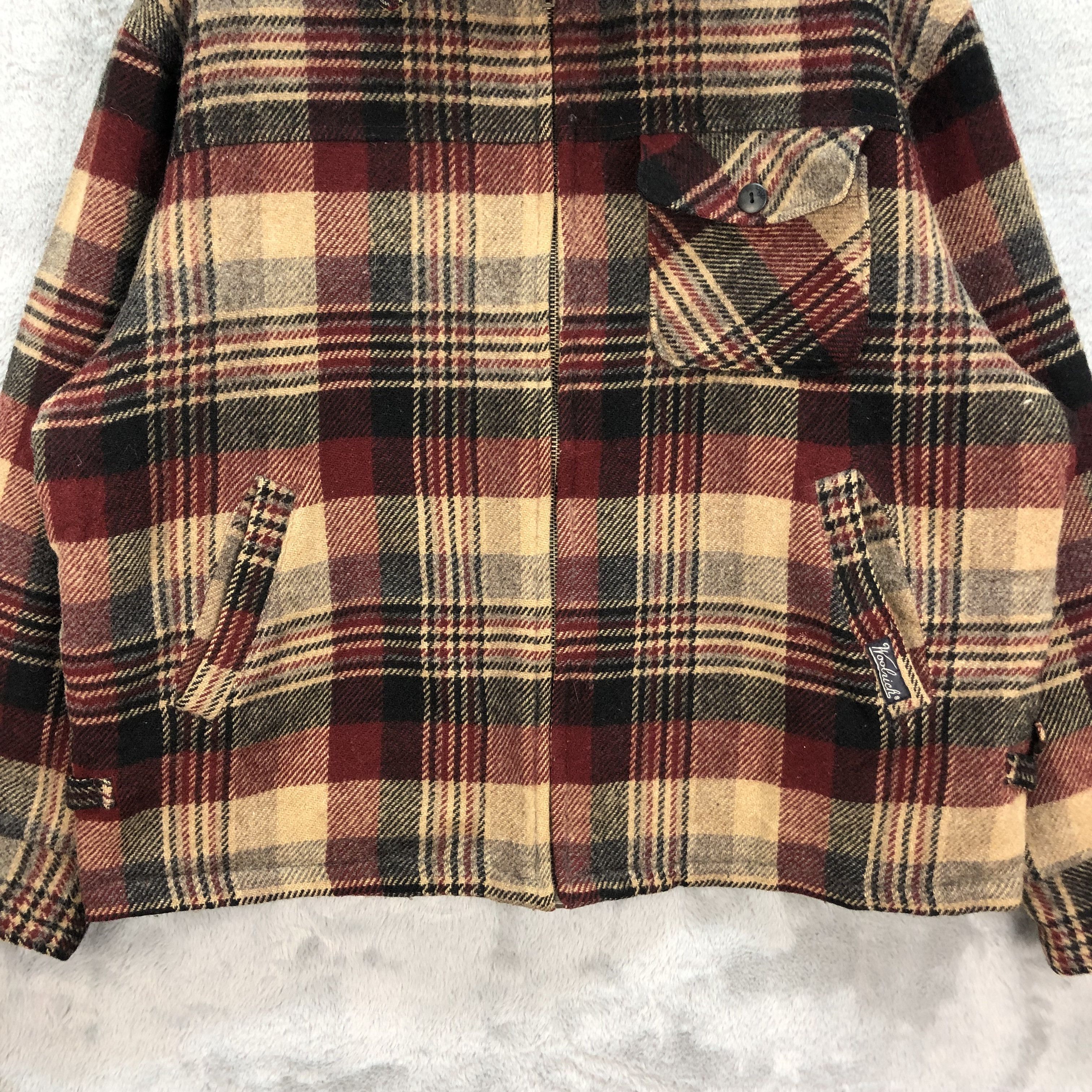 Woolrich Woolen Mills WOOLRICH RUGGED WOOL CHECKED TARTAN JACKET #5502-194 Size US L / EU 52-54 / 3 - 3 Thumbnail