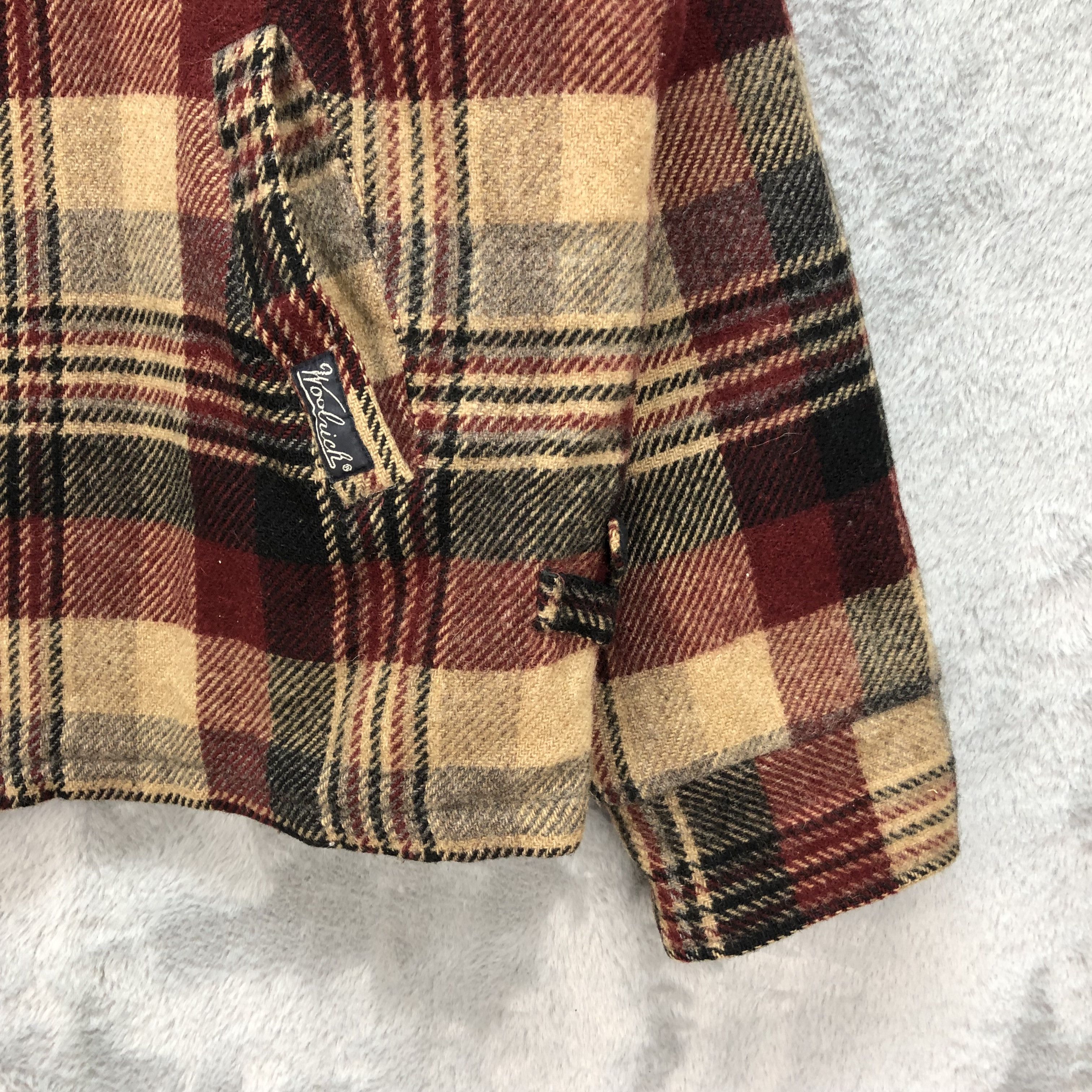 Woolrich Woolen Mills WOOLRICH RUGGED WOOL CHECKED TARTAN JACKET #5502-194 Size US L / EU 52-54 / 3 - 6 Thumbnail