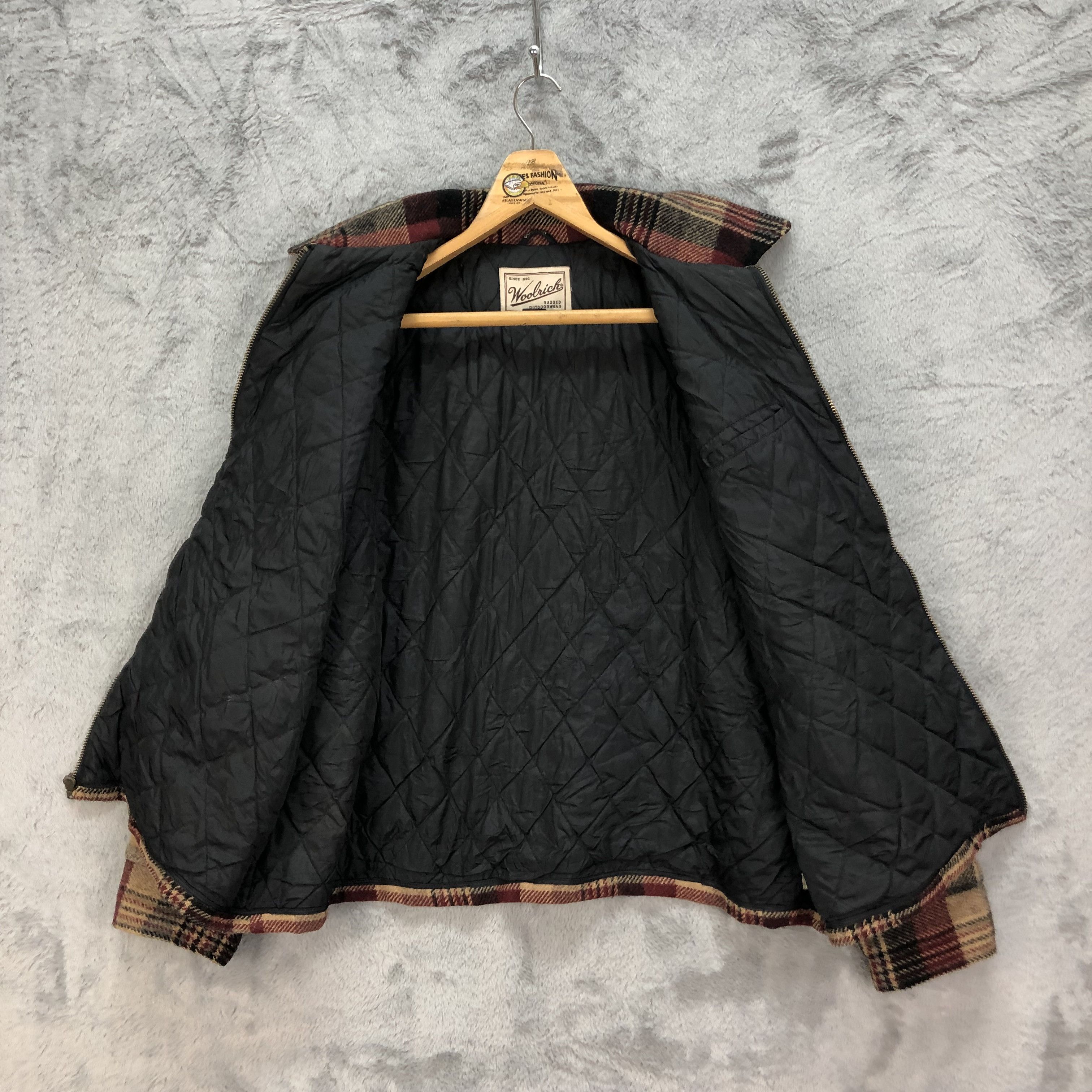 Woolrich Woolen Mills WOOLRICH RUGGED WOOL CHECKED TARTAN JACKET #5502-194 Size US L / EU 52-54 / 3 - 7 Thumbnail