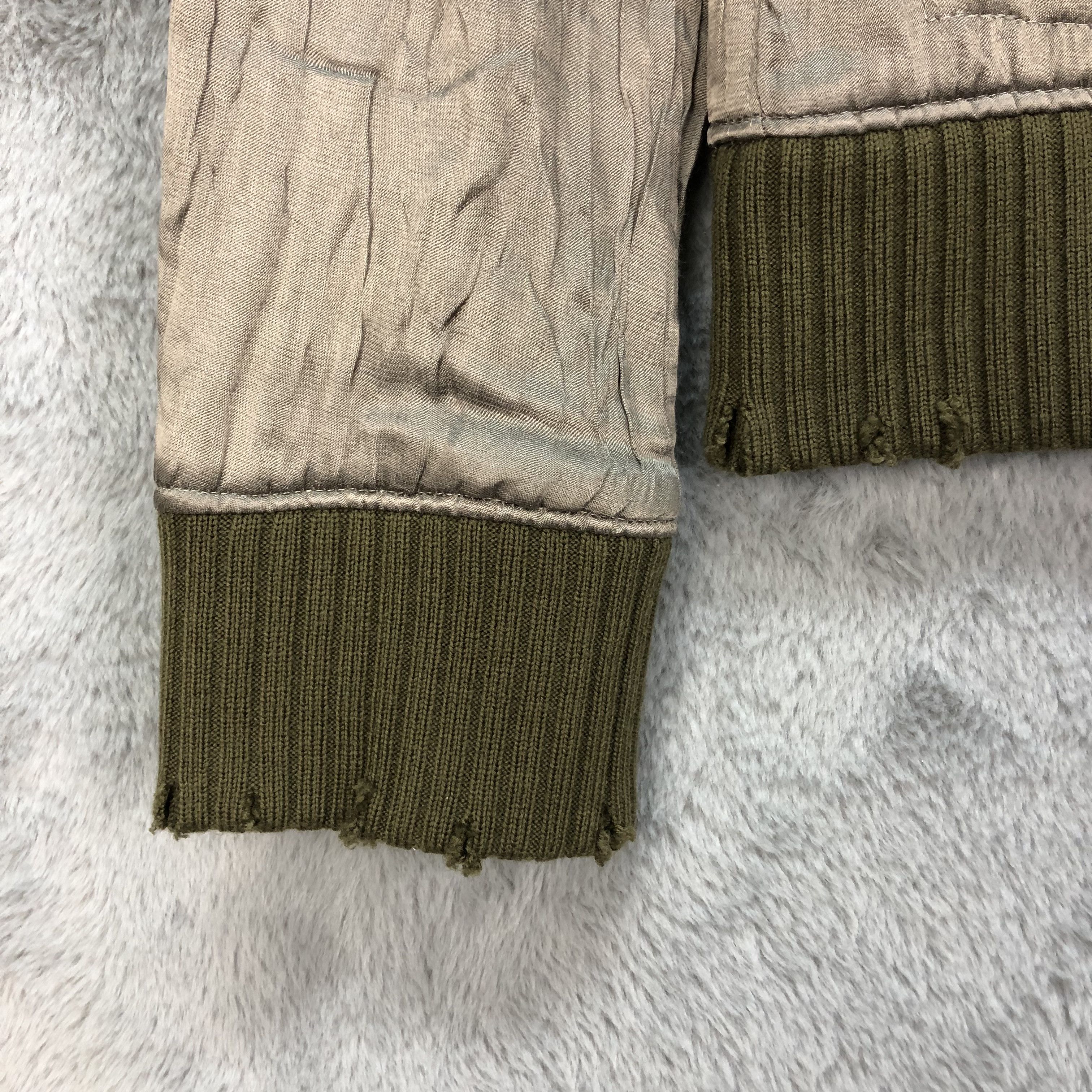 Japanese Brand INCERTUS TRASHED DESIGN JACKET RIRI ZIP #6469-68 Size US M / EU 48-50 / 2 - 6 Thumbnail