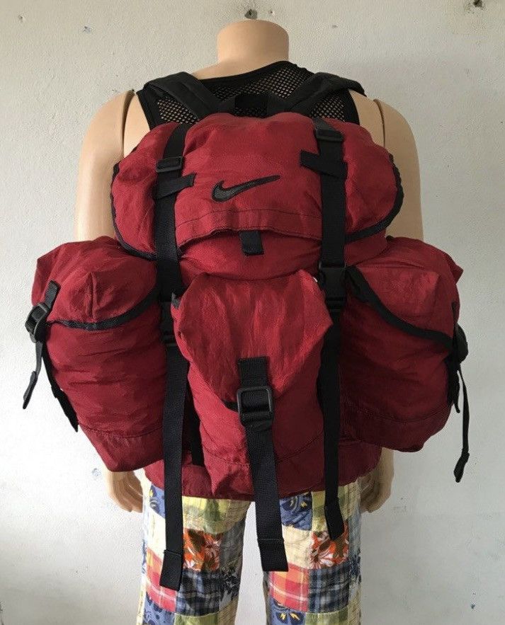 Nike Authentic Vintage Nike Rucksack Hiking Backpack | Grailed