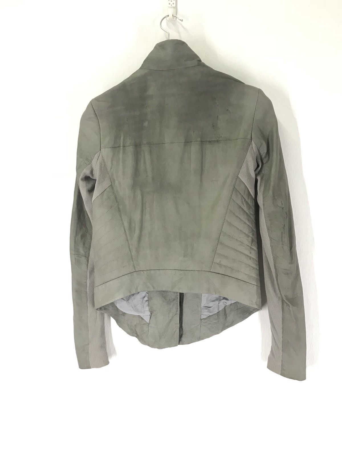 Helmut Lang 2000s Helmut Lang Biker Paper Leather Jacket Size US XS / EU 42 / 0 - 13 Thumbnail
