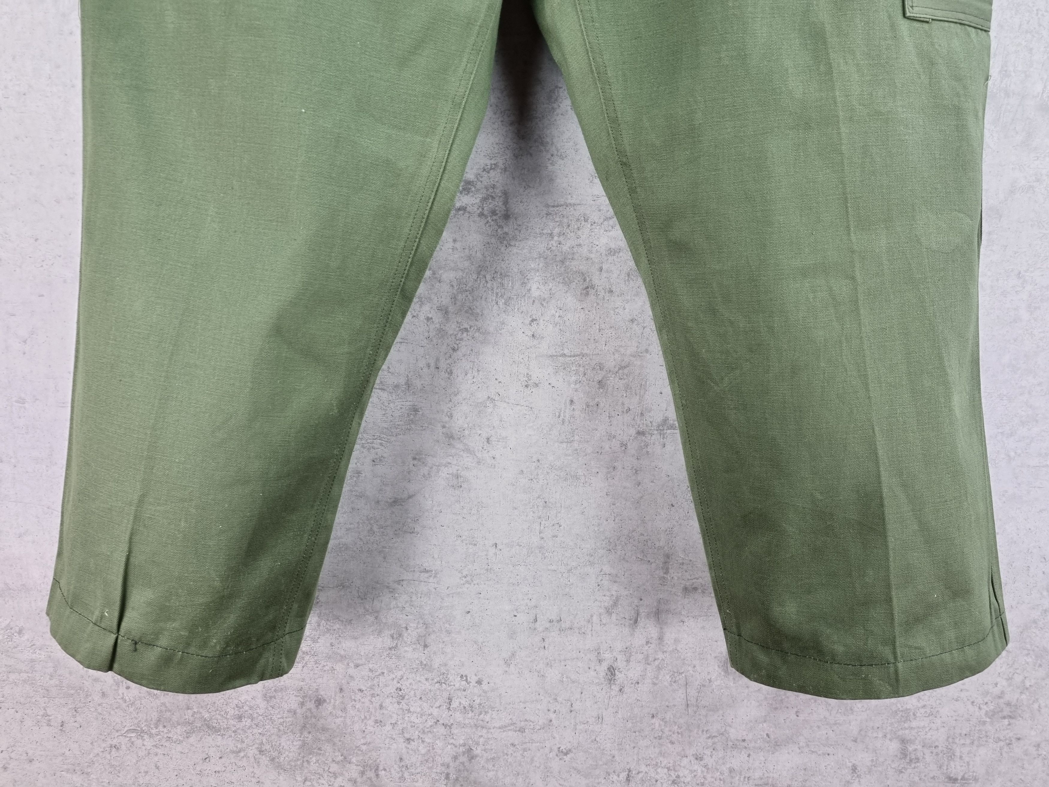 Japanese Brand × Vintage Rare 70s Military Single Stitch Bootcut Pants Size US 34 / EU 50 - 14 Thumbnail