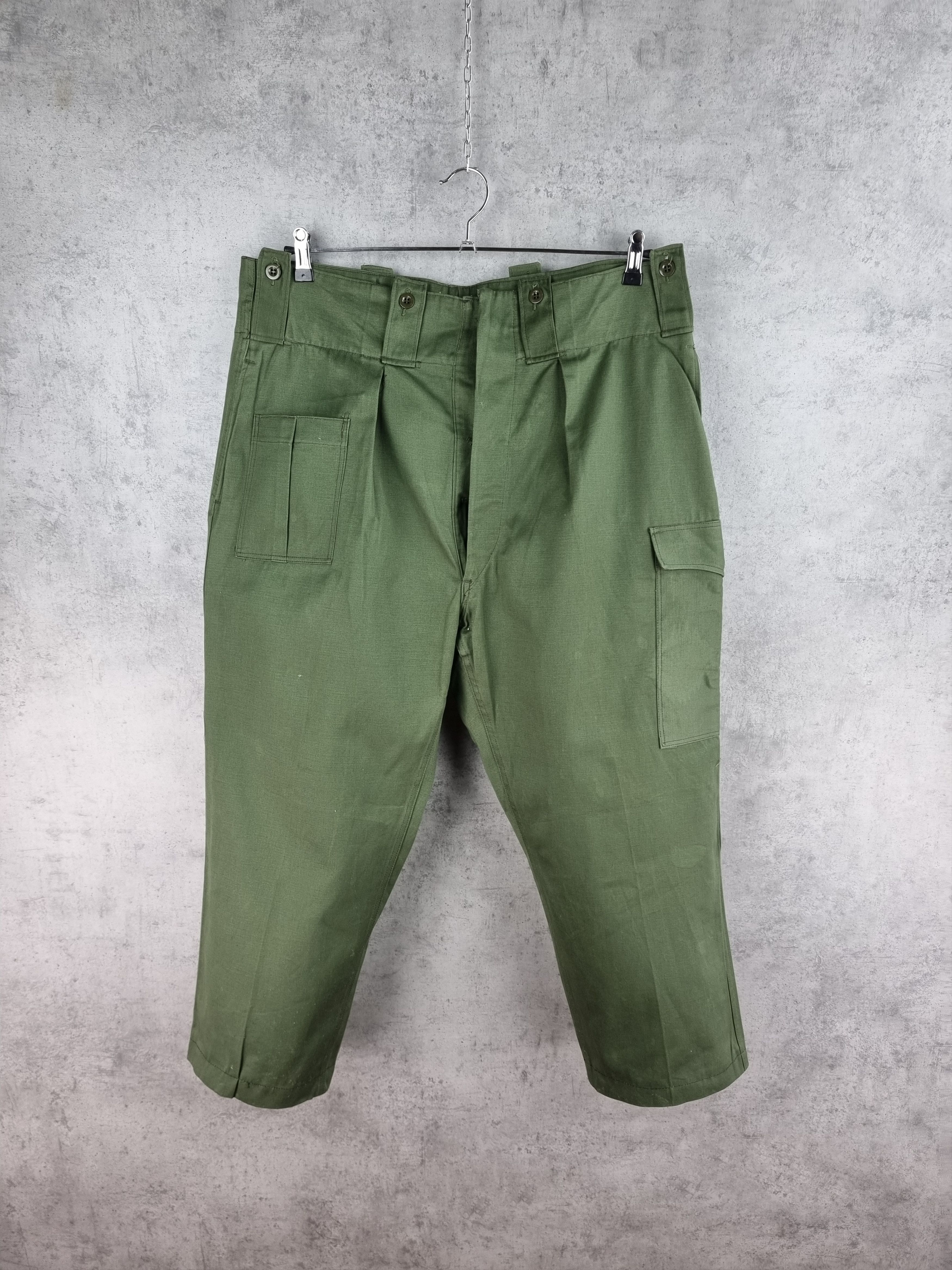 Rare 70s Military Single Stitch Bootcut Pants