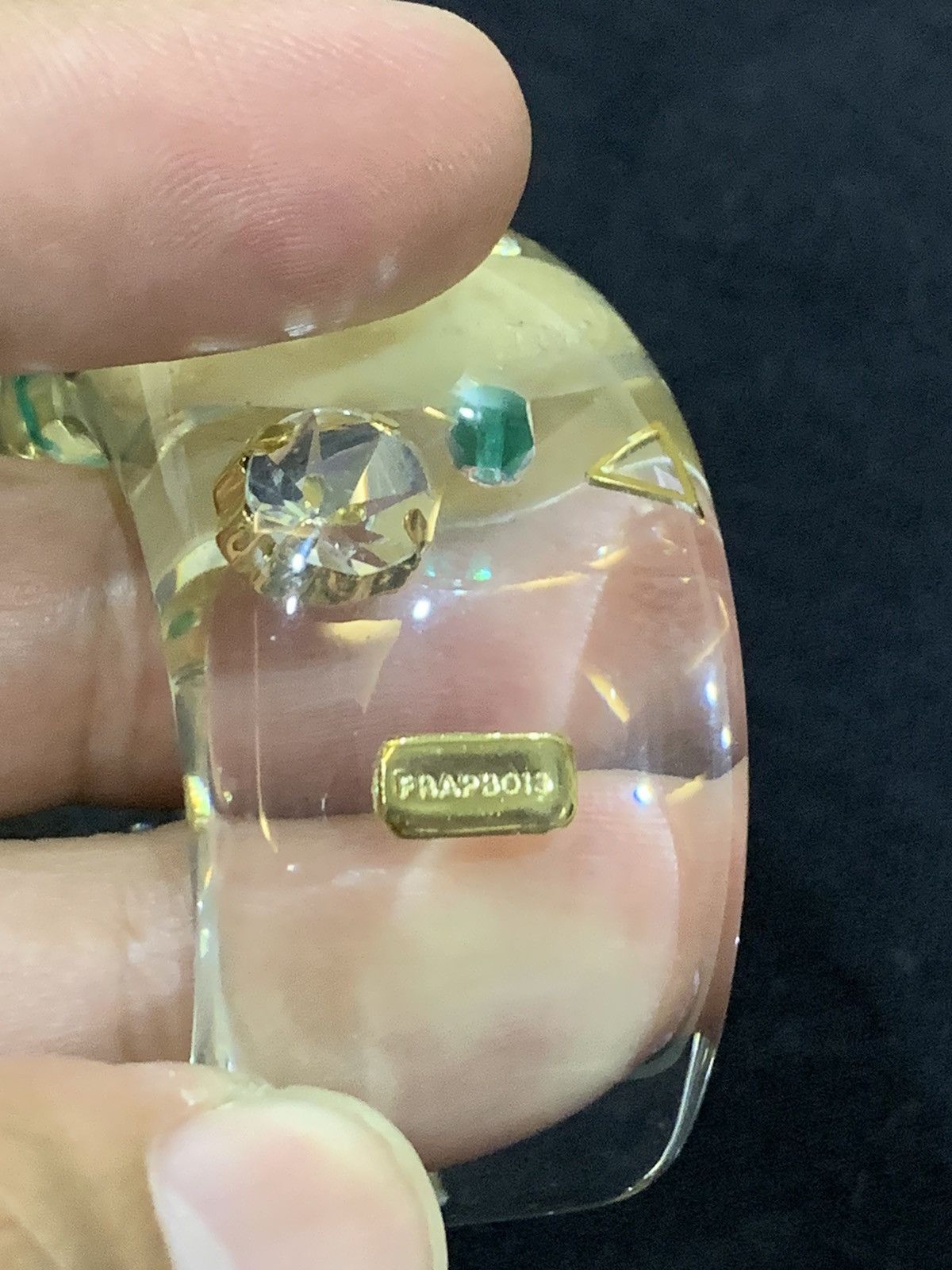 Frapbois CASHEW NUT IN RESINS BANGER RARE Size ONE SIZE - 5 Thumbnail