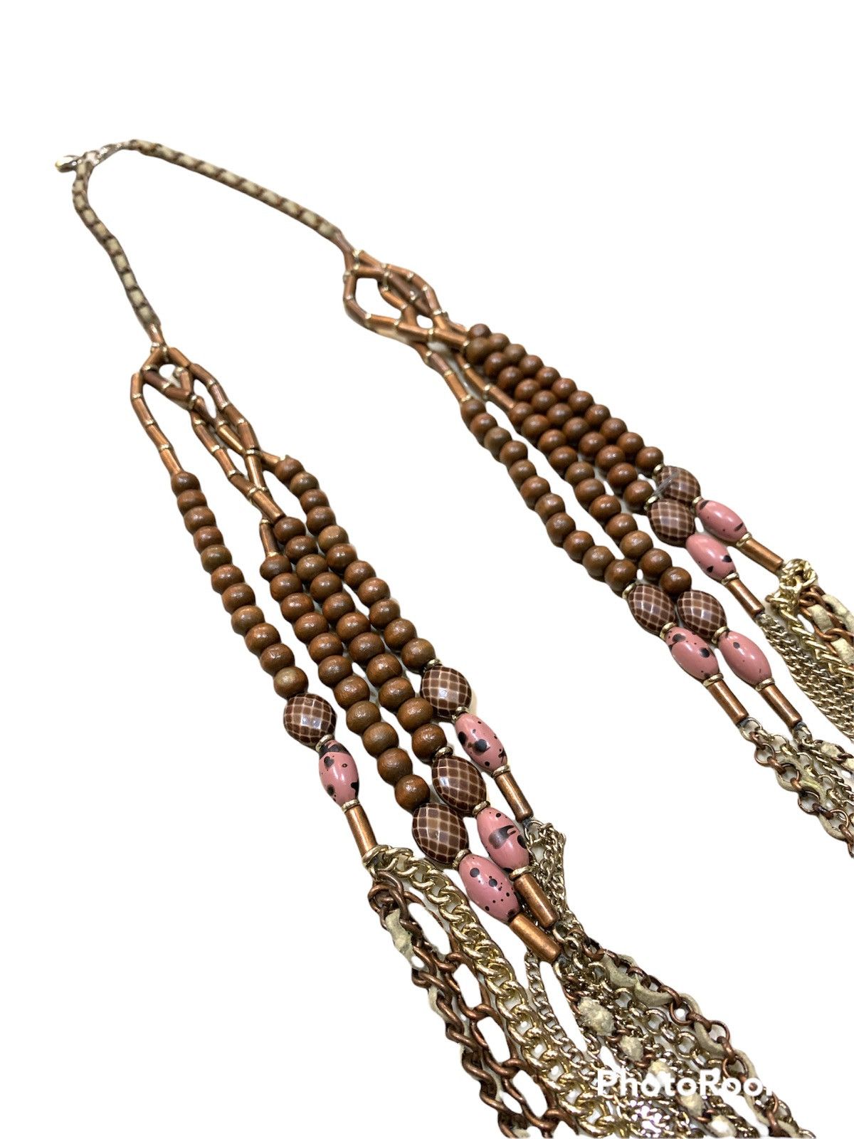 Armani Exchange AX BEADS NECKLACE MULTILAYERS NECKLACE Size ONE SIZE - 4 Thumbnail