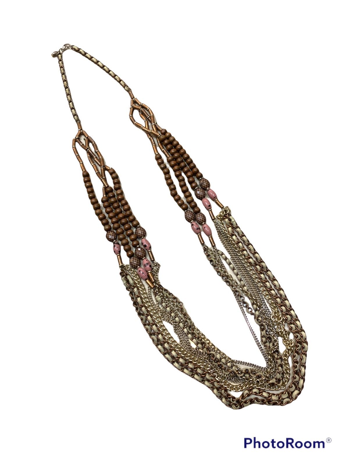 Armani Exchange AX BEADS NECKLACE MULTILAYERS NECKLACE Size ONE SIZE - 1 Thumbnail