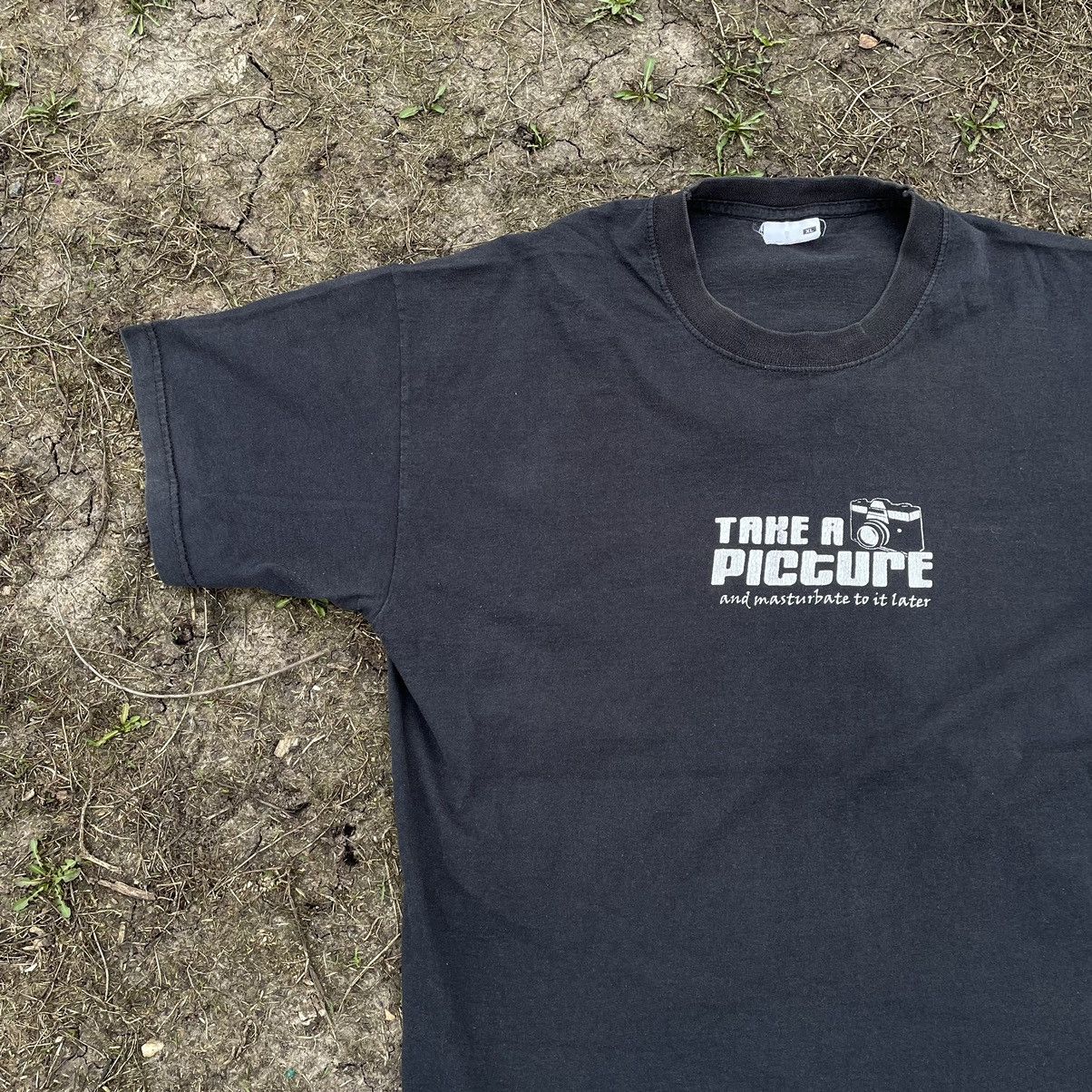Vintage Vintage Y2K ADULT “ Take Masturbate Later “ Buymypiece Tee Size US XL / EU 56 / 4 - 4 Thumbnail