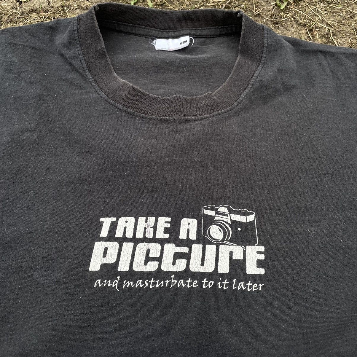 Vintage Vintage Y2K ADULT “ Take Masturbate Later “ Buymypiece Tee Size US XL / EU 56 / 4 - 5 Thumbnail