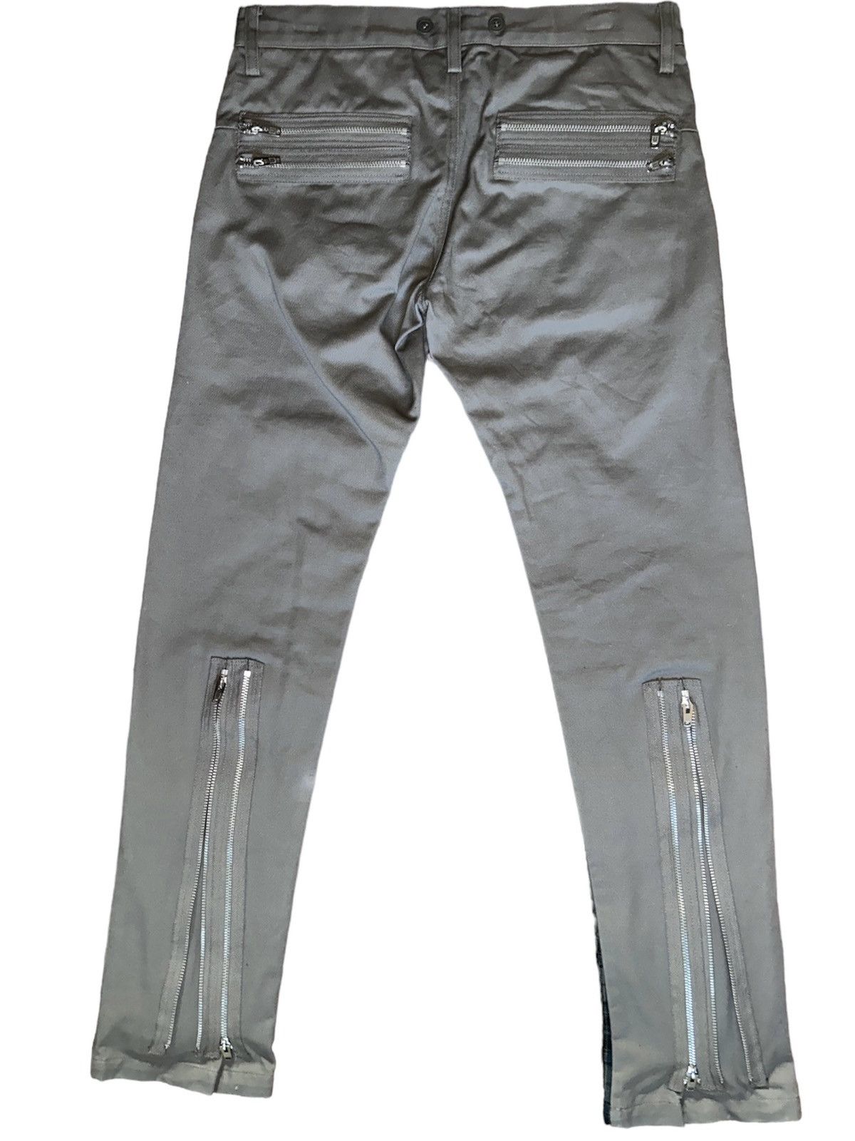 Jun Takahashi AW08 Unrealclothes Zip Bondage Lightning Bolt Pants Size US 30 / EU 46 - 2 Thumbnail