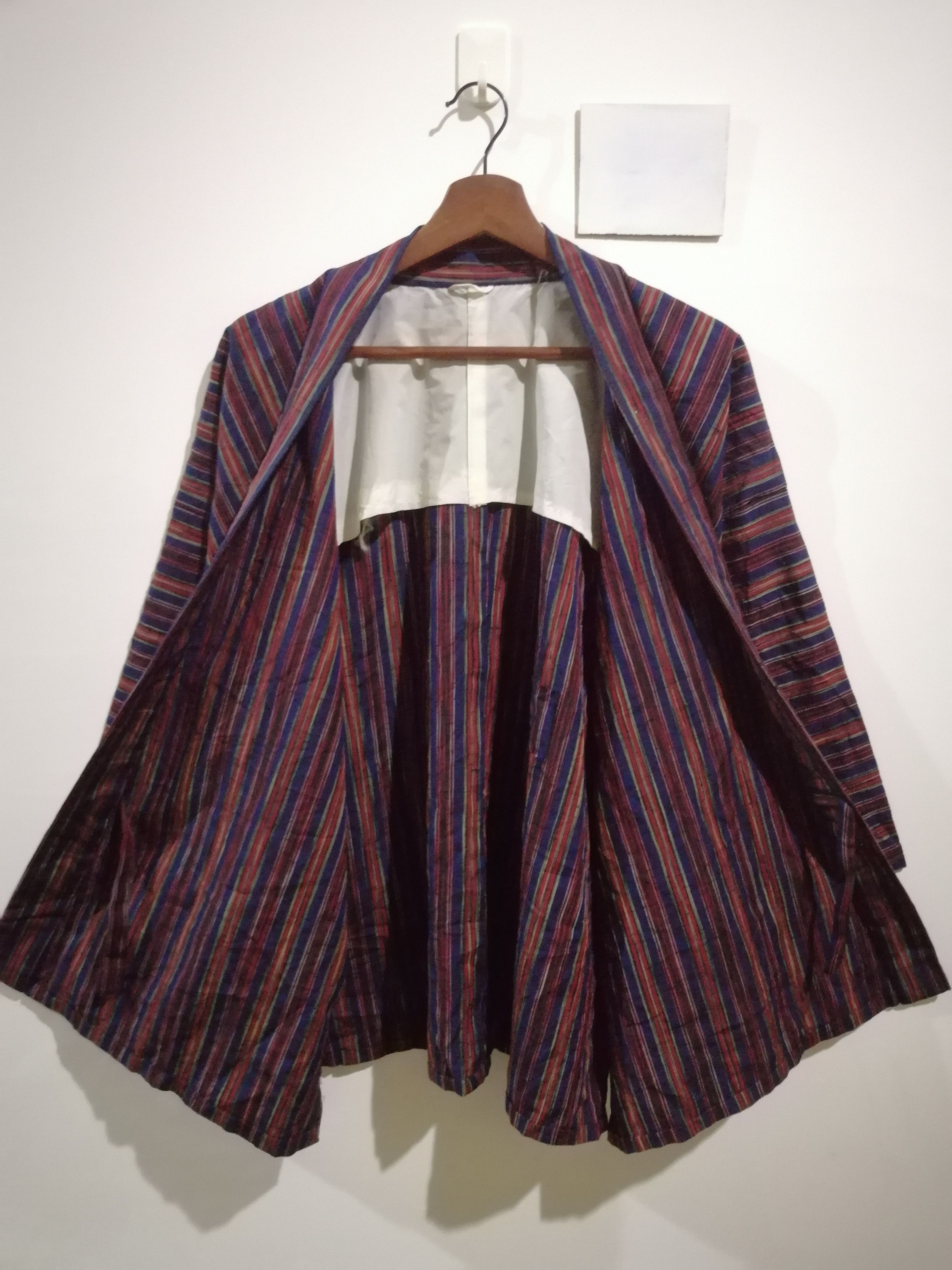 Japanese Brand Vintage kimono noragi haori hanten jinbei cardingan K1 Size US XL / EU 56 / 4 - 4 Thumbnail