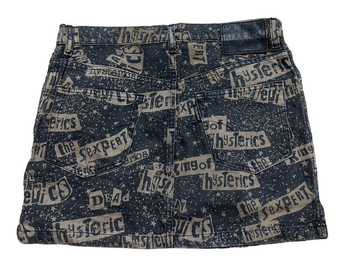 Hysteric Glamour × Seditionaries × Vintage Iconic Hysteric Glamour Seditionaries Anarchy Goth Skirt Size US 29 - 2 Thumbnail