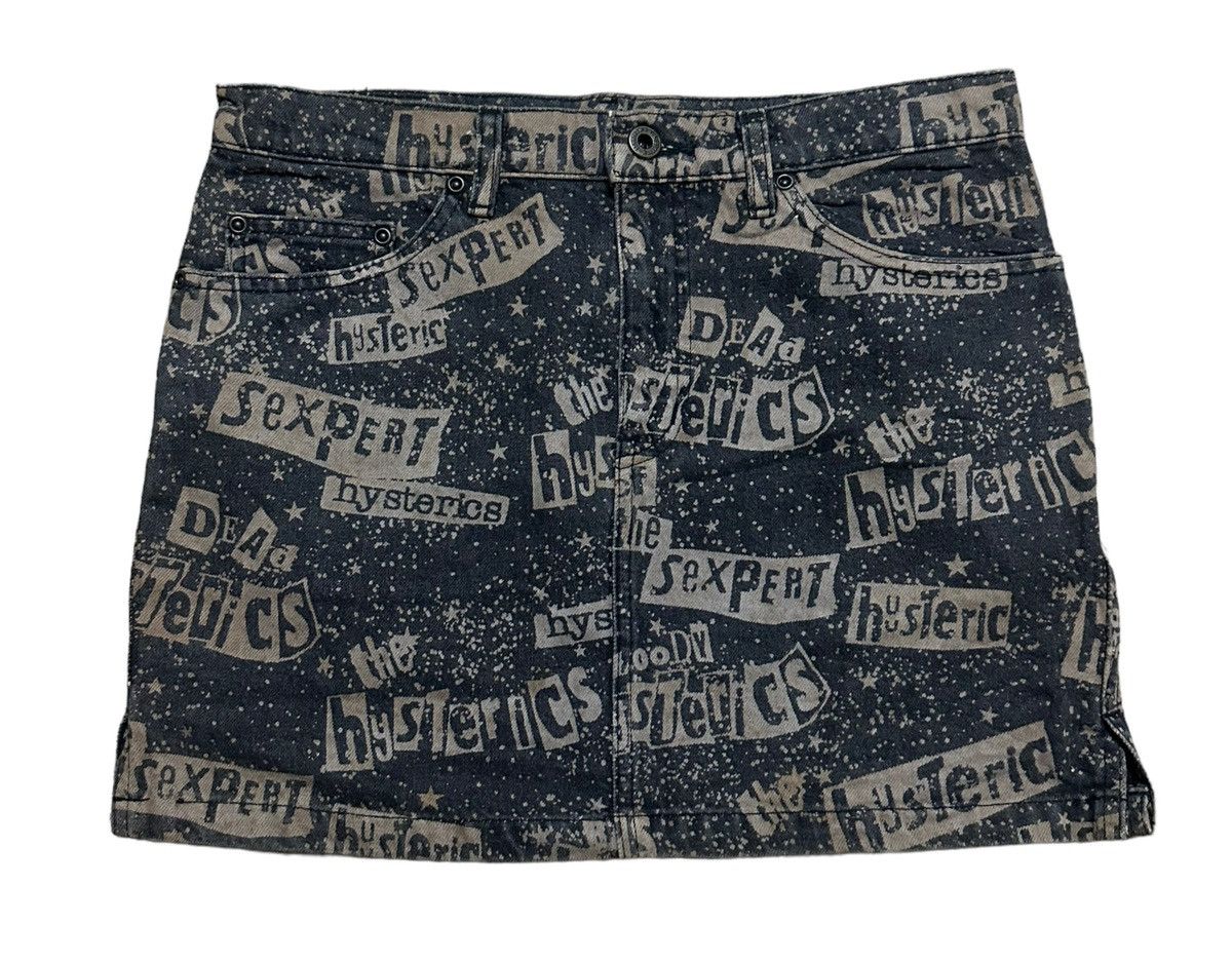 Iconic Hysteric Glamour Seditionaries Anarchy Goth Skirt