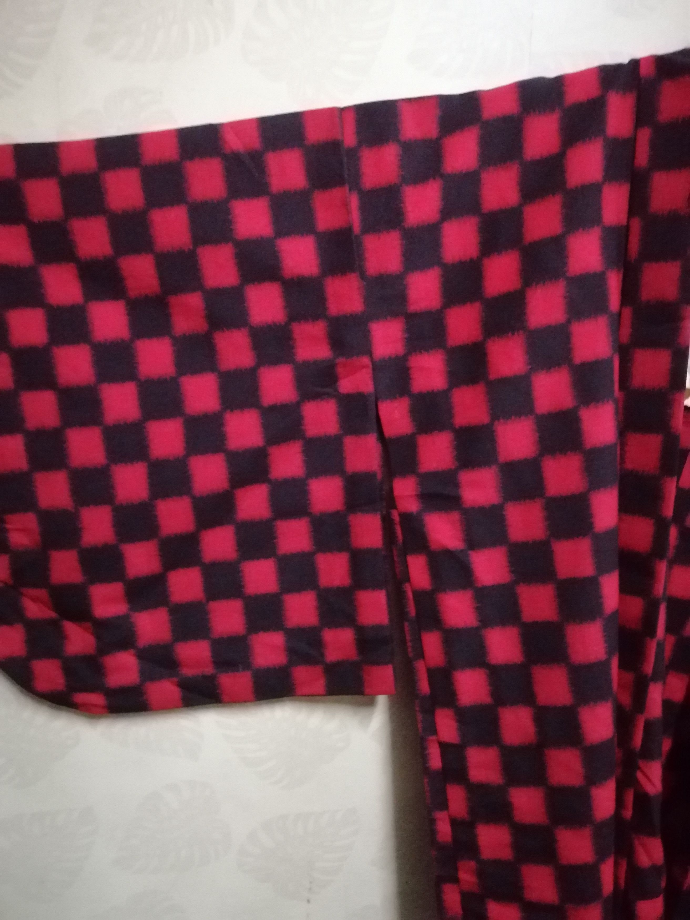 Japanese Brand Vintage tartan kimono noragi haori hanten jinbei jacket KPD1 Size US L / EU 52-54 / 3 - 4 Thumbnail