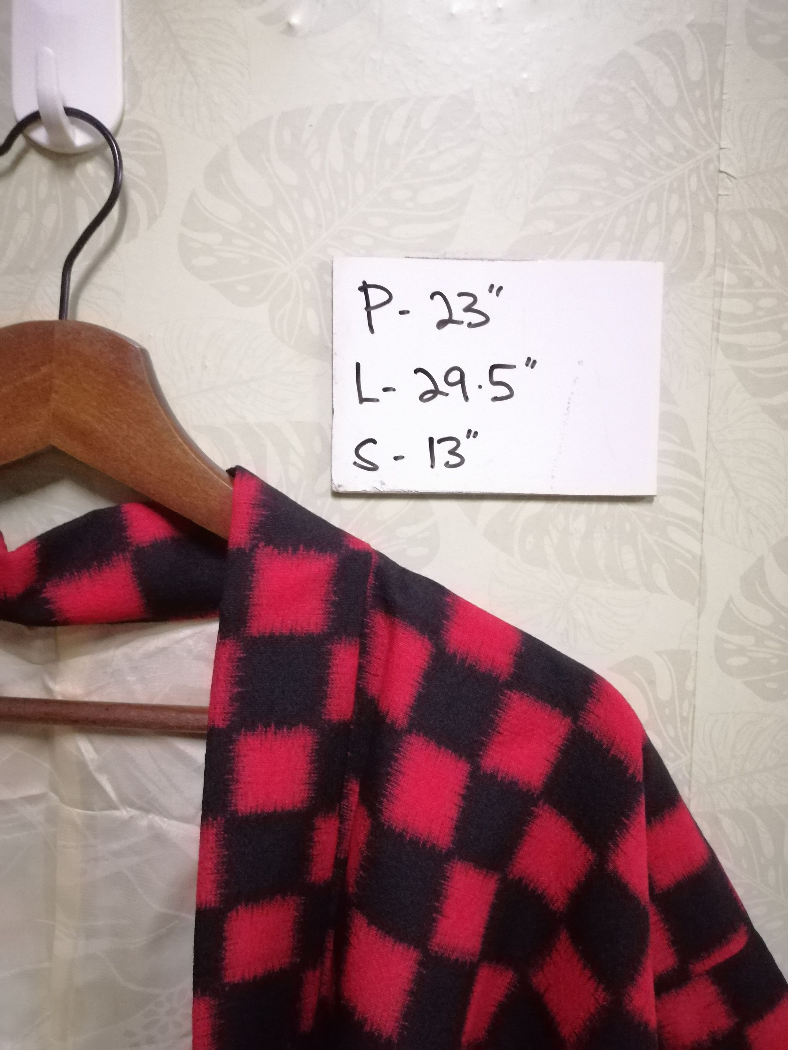 Japanese Brand Vintage tartan kimono noragi haori hanten jinbei jacket KPD1 Size US L / EU 52-54 / 3 - 6 Thumbnail