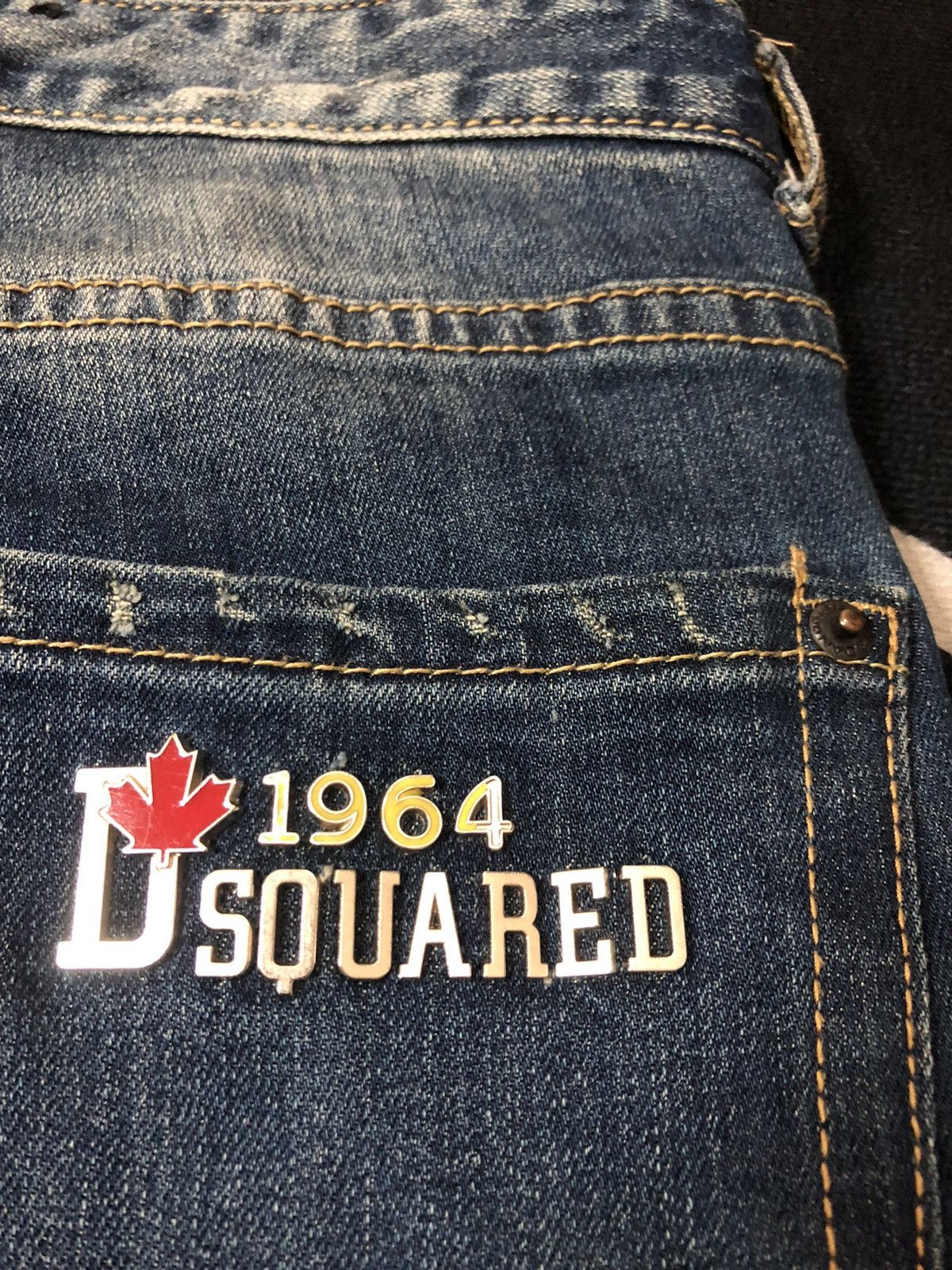Dsquared2 VINTAGE DSQUARED2 DISTRESSED DENIM JEANS Size US 31 - 9 Thumbnail